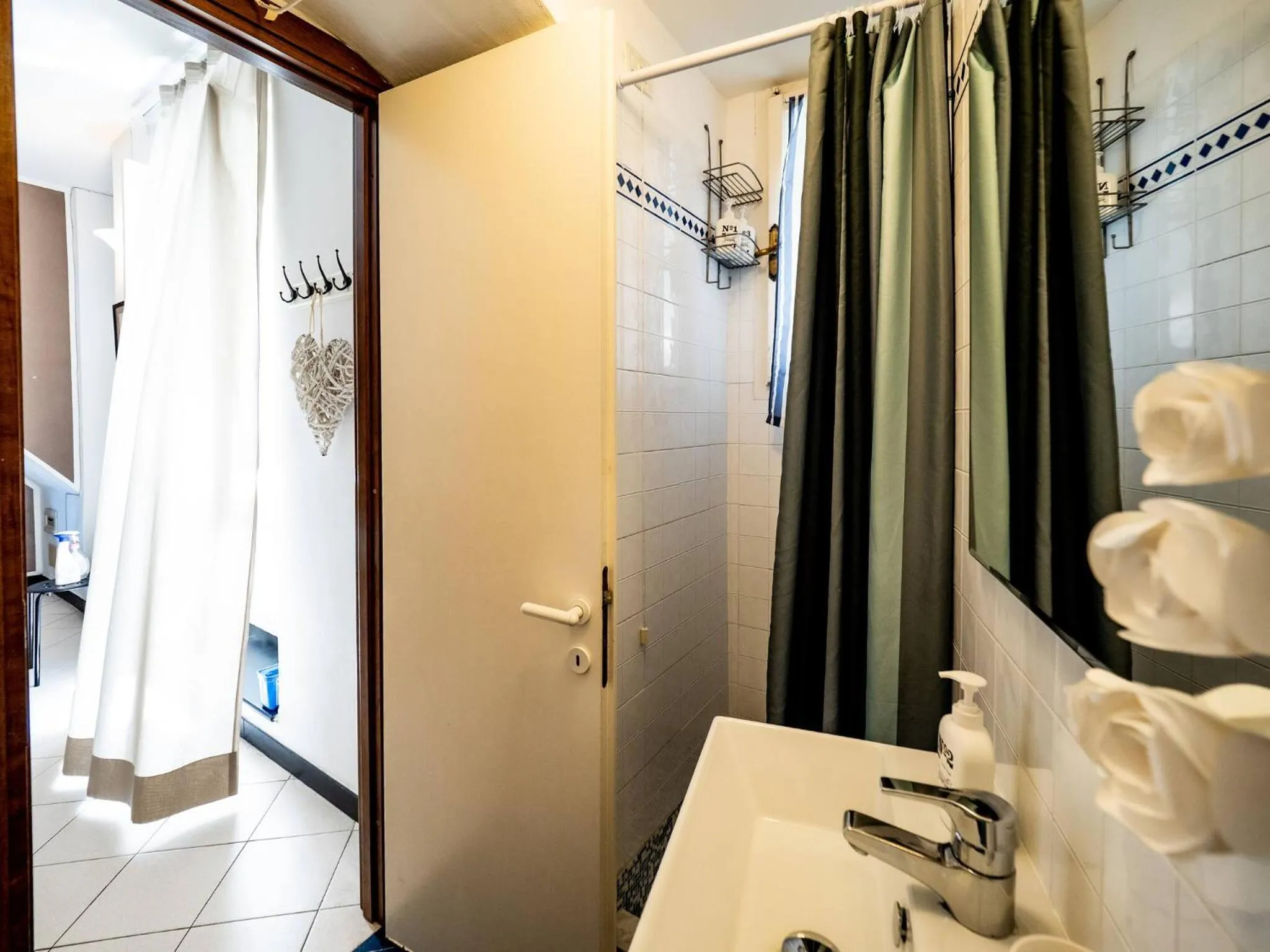 Bathroom in Ventegà Sea View Apartment with Balcony