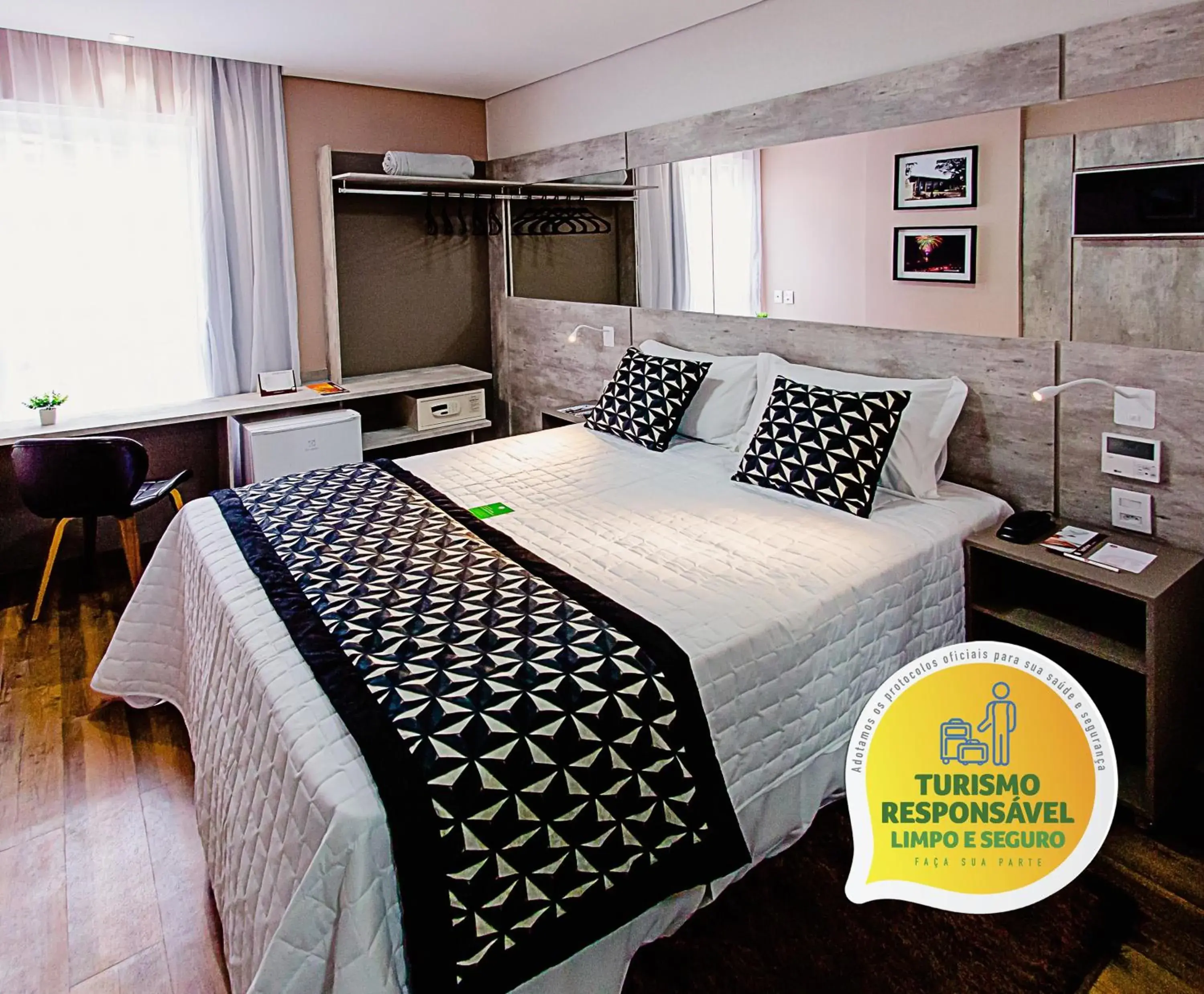 Bed in Bristol Viçosa Hotel Bed in Bristol Viçosa Hotel