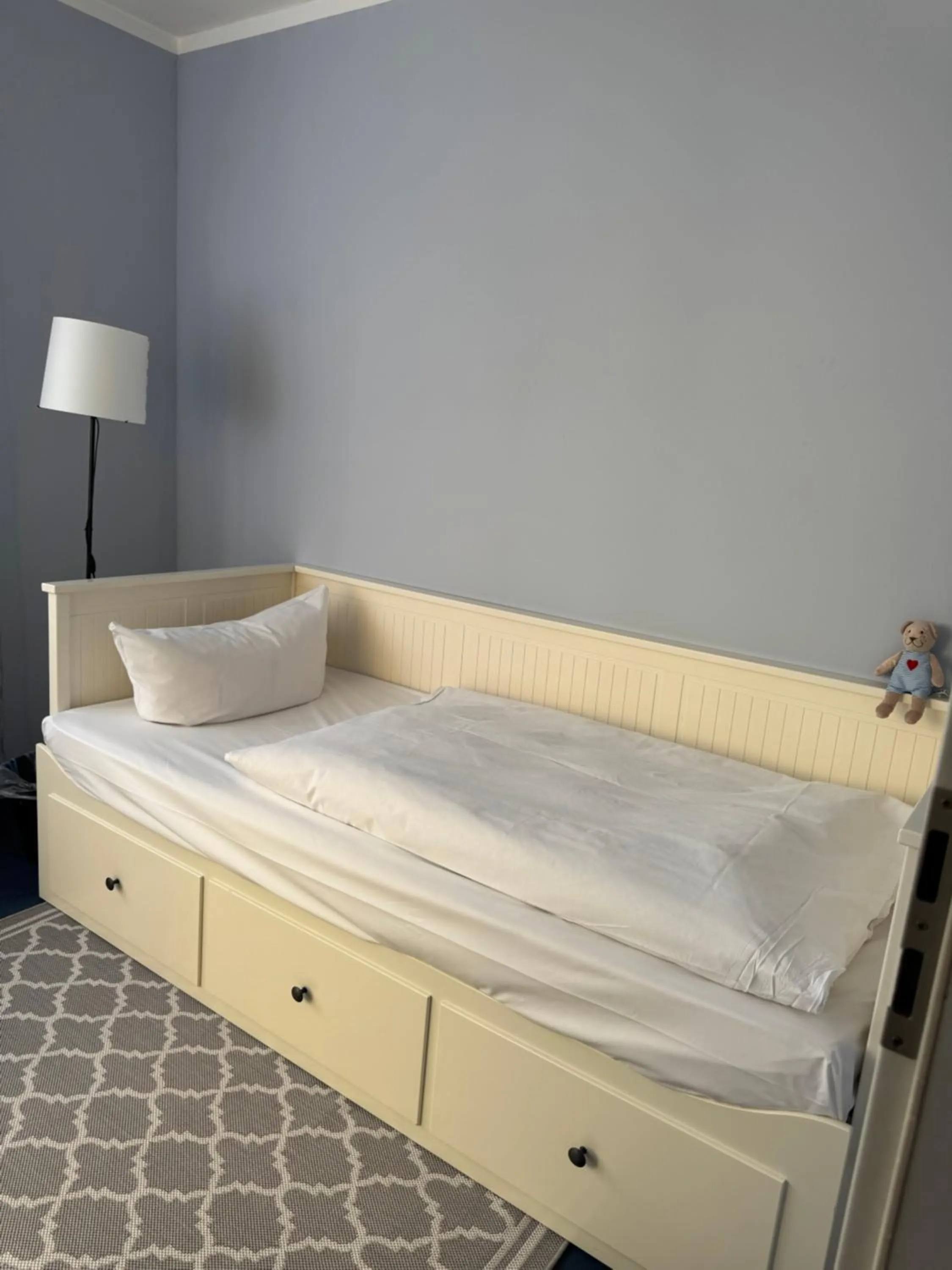 Bed in Hotel Schweriner Hof