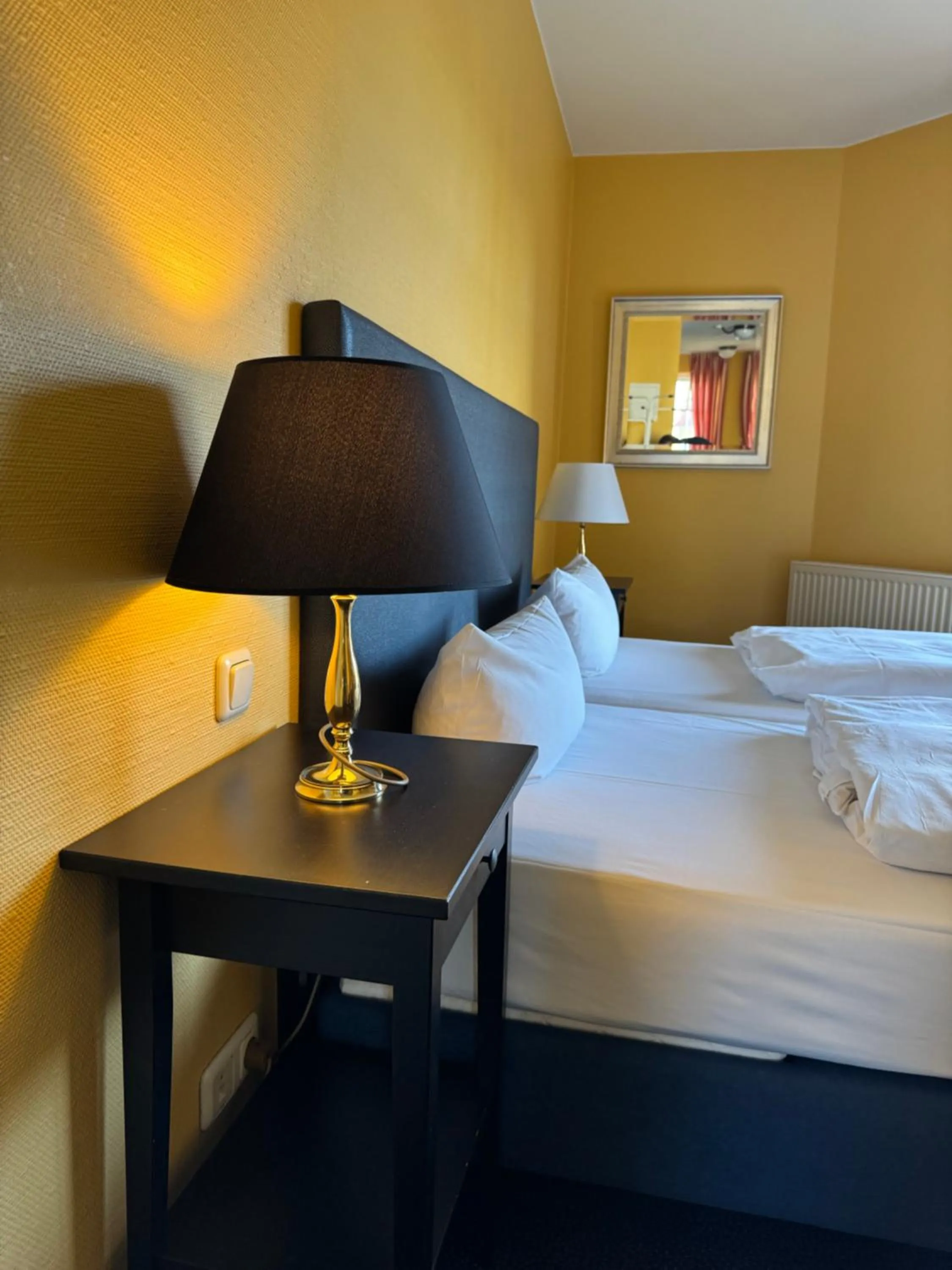 Bed in Hotel Schweriner Hof