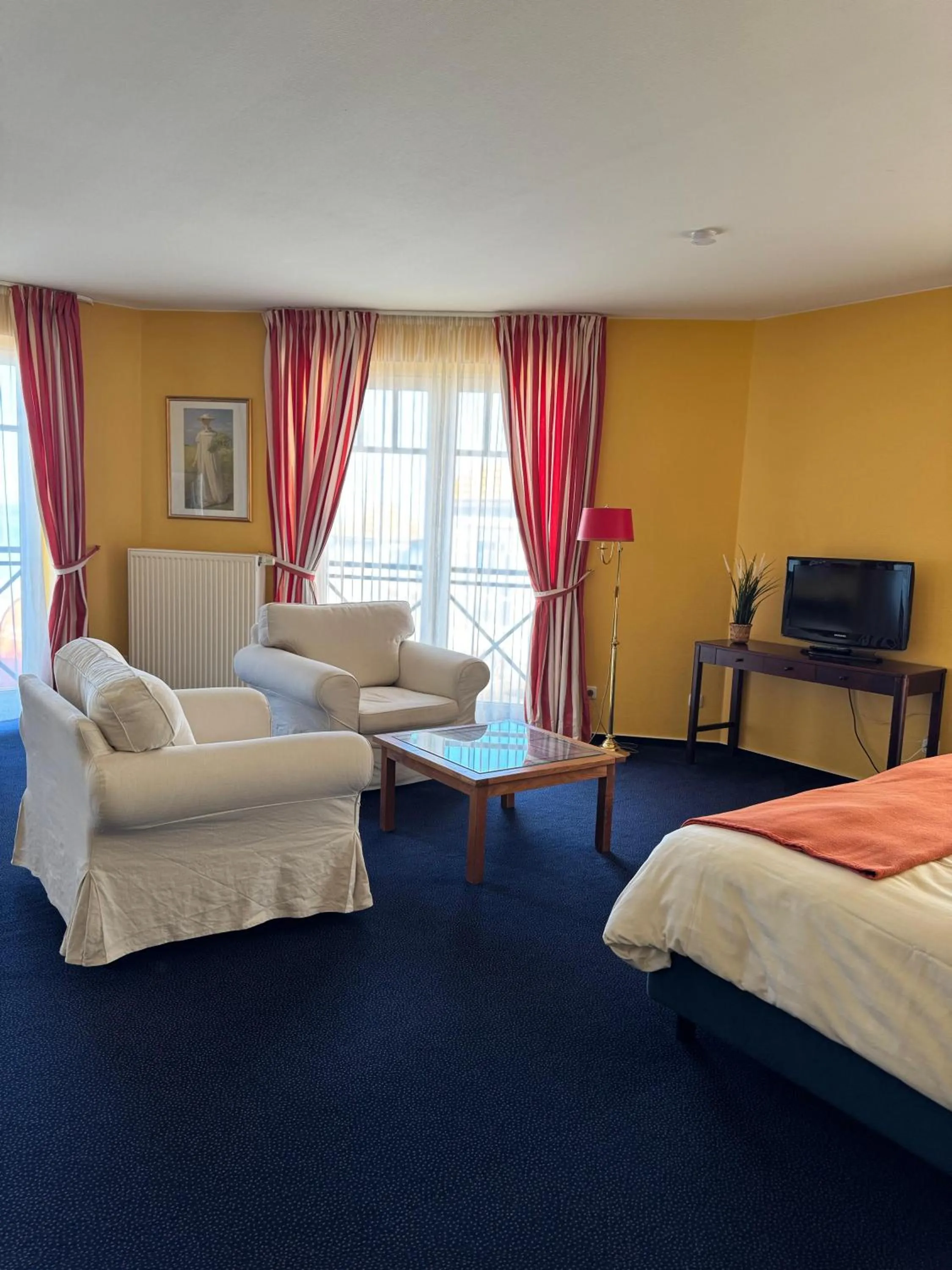 Bed in Hotel Schweriner Hof