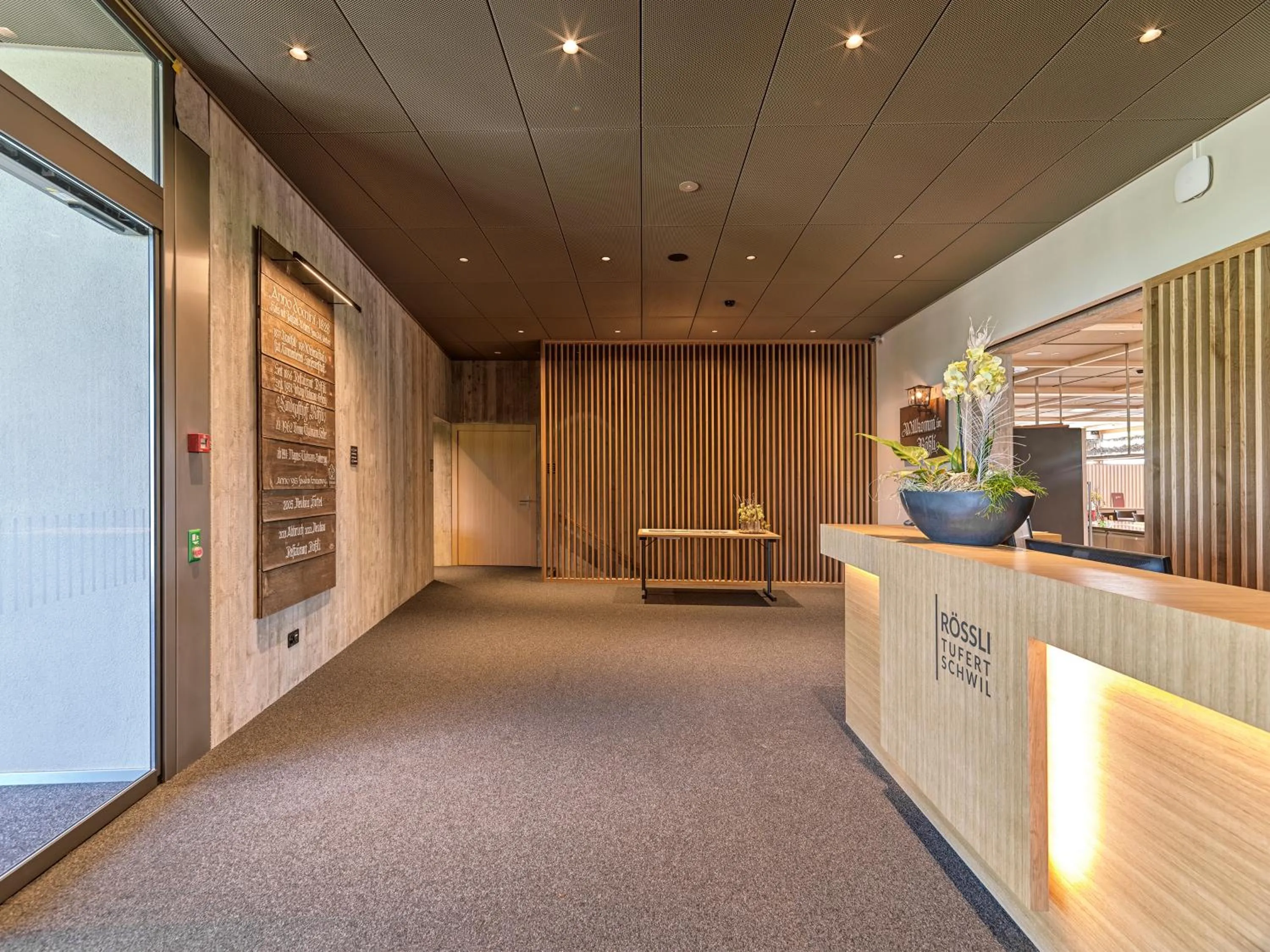 Facade/entrance in Hotel Rössli Tufertschwil