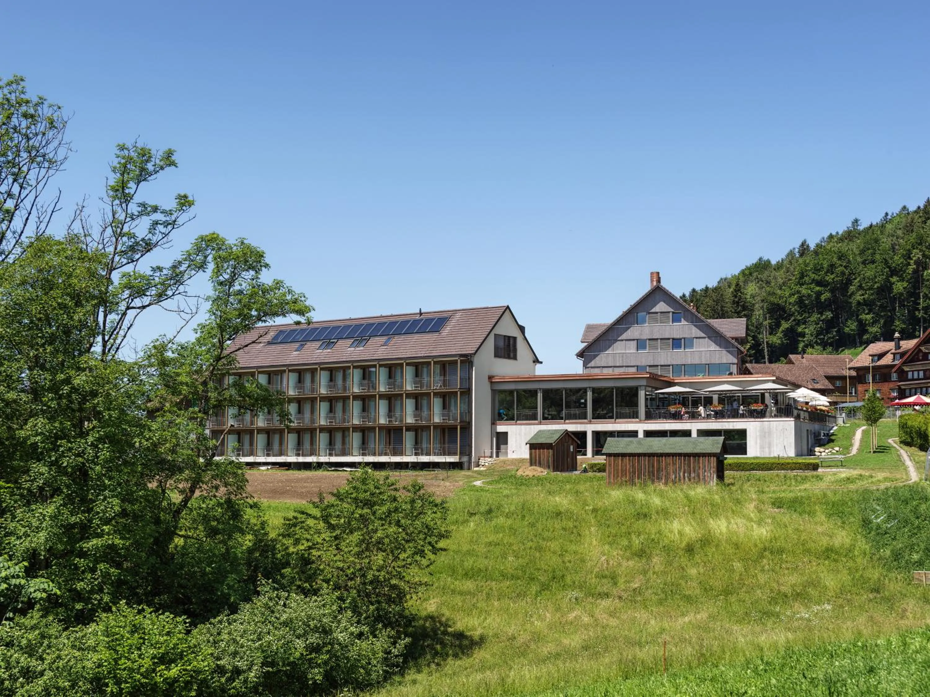 Property building in Hotel Rössli Tufertschwil