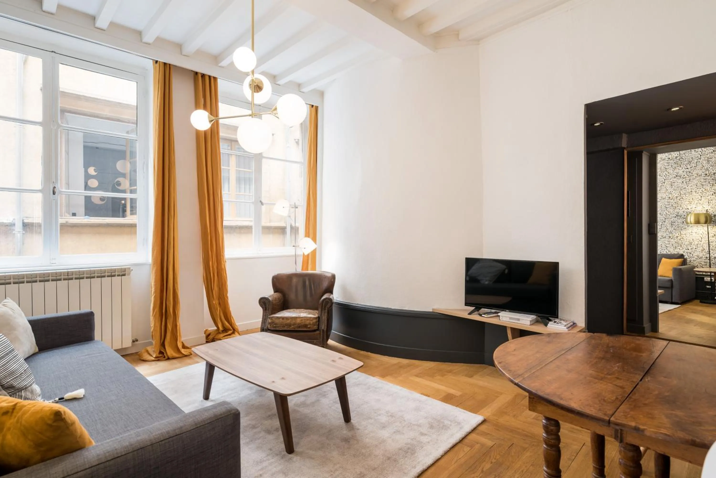 Living room in Honorê - Suite Trois Maries