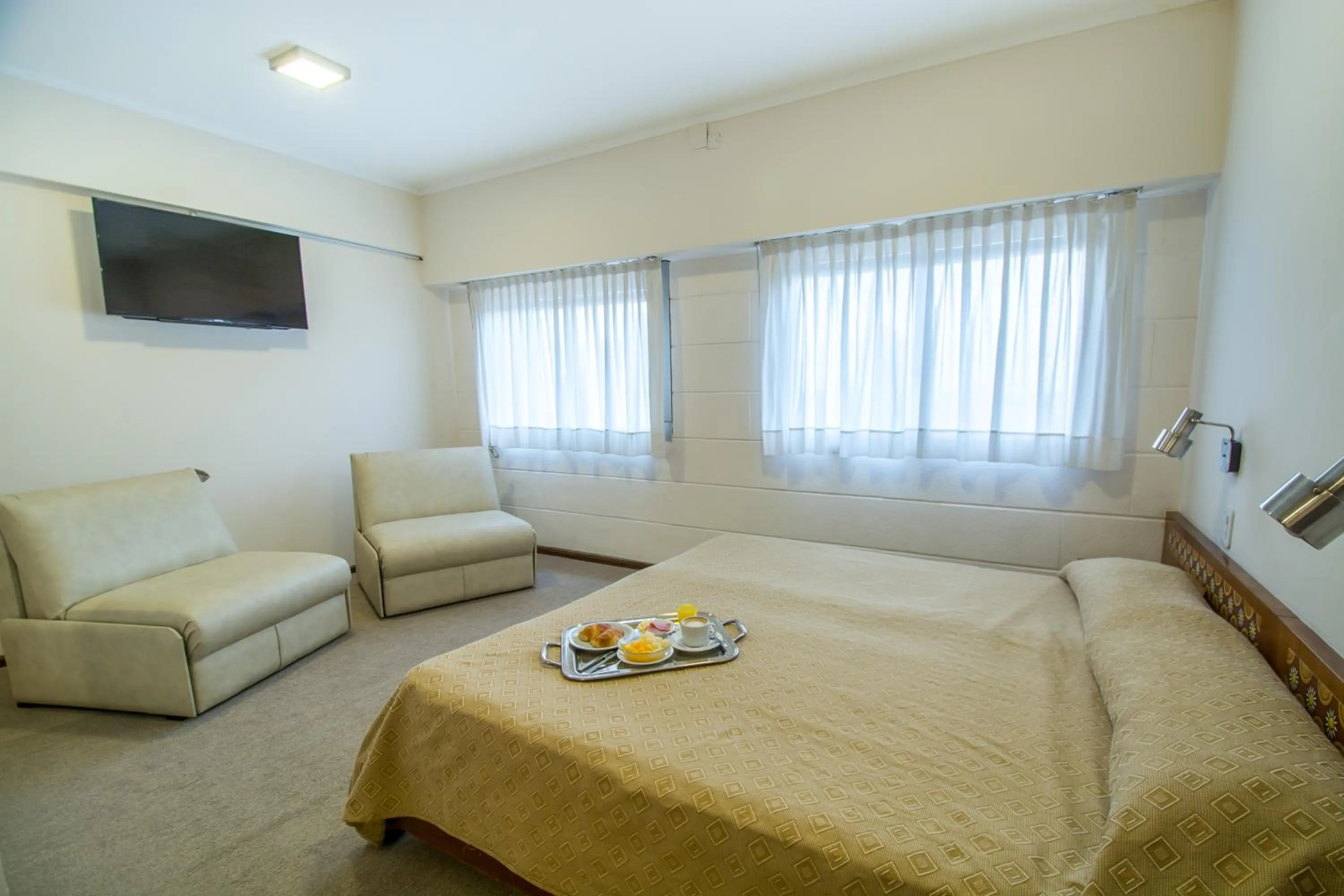 Bed in Hostal Santa Fe De La Veracruz