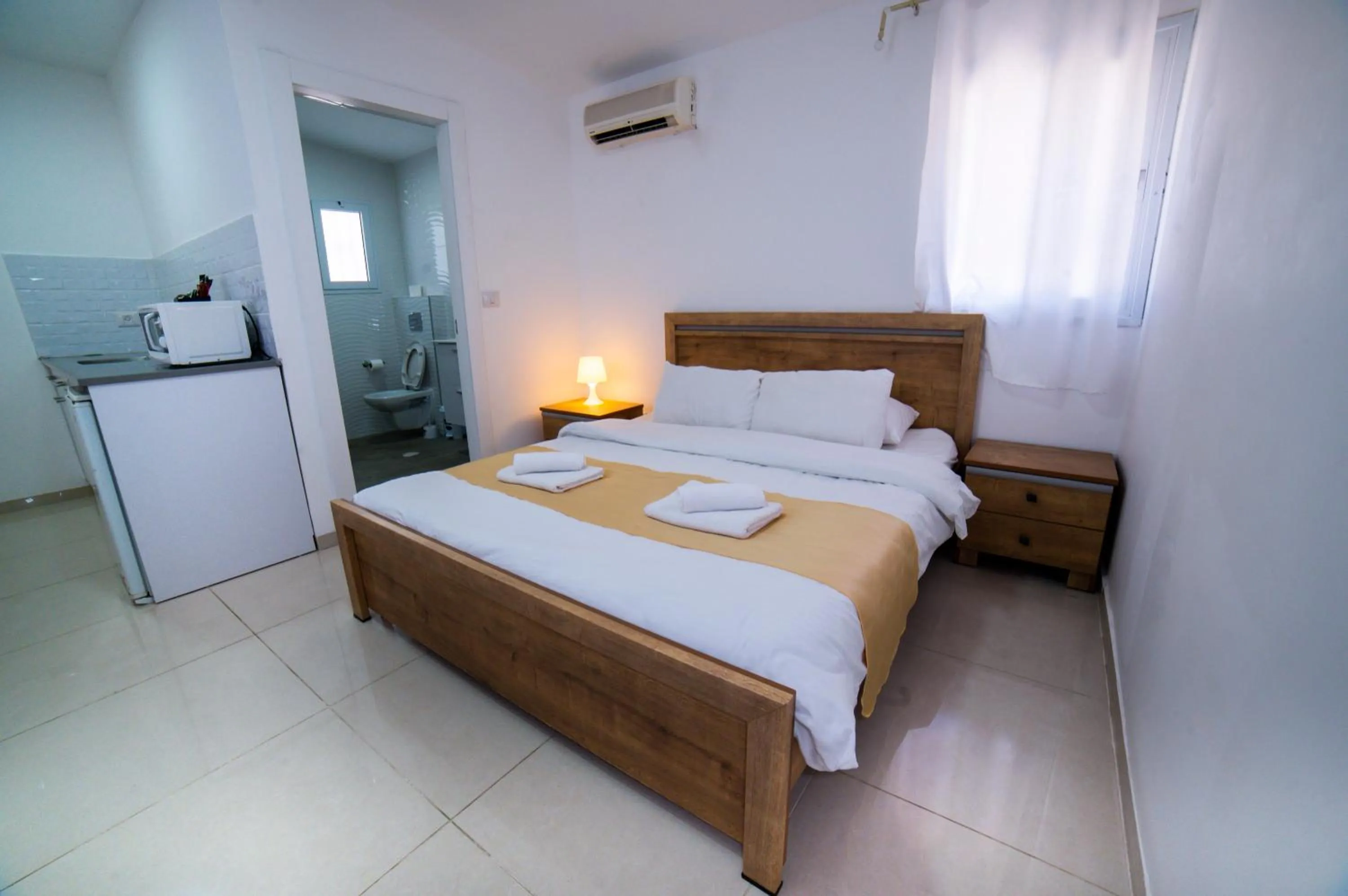 Bed in Agamim Hotel Ashkelon