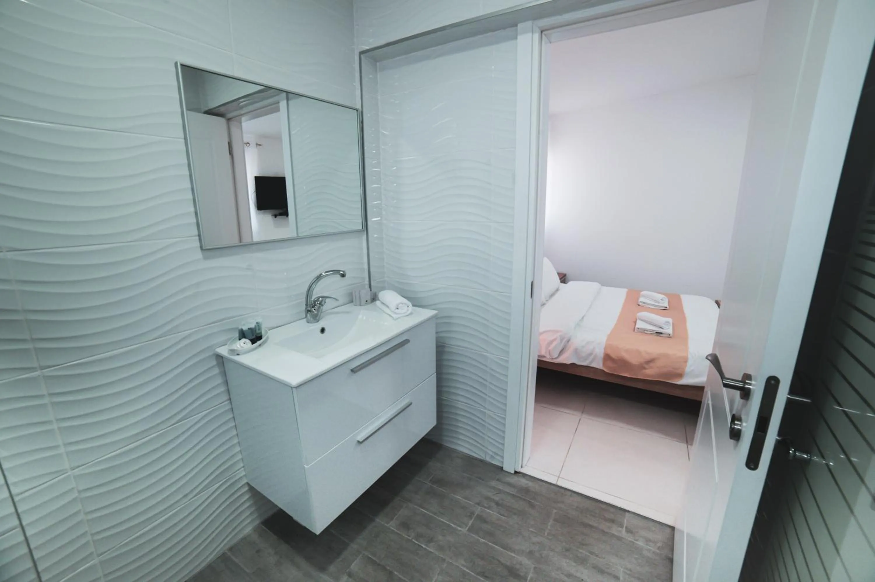 Bed in Agamim Hotel Ashkelon