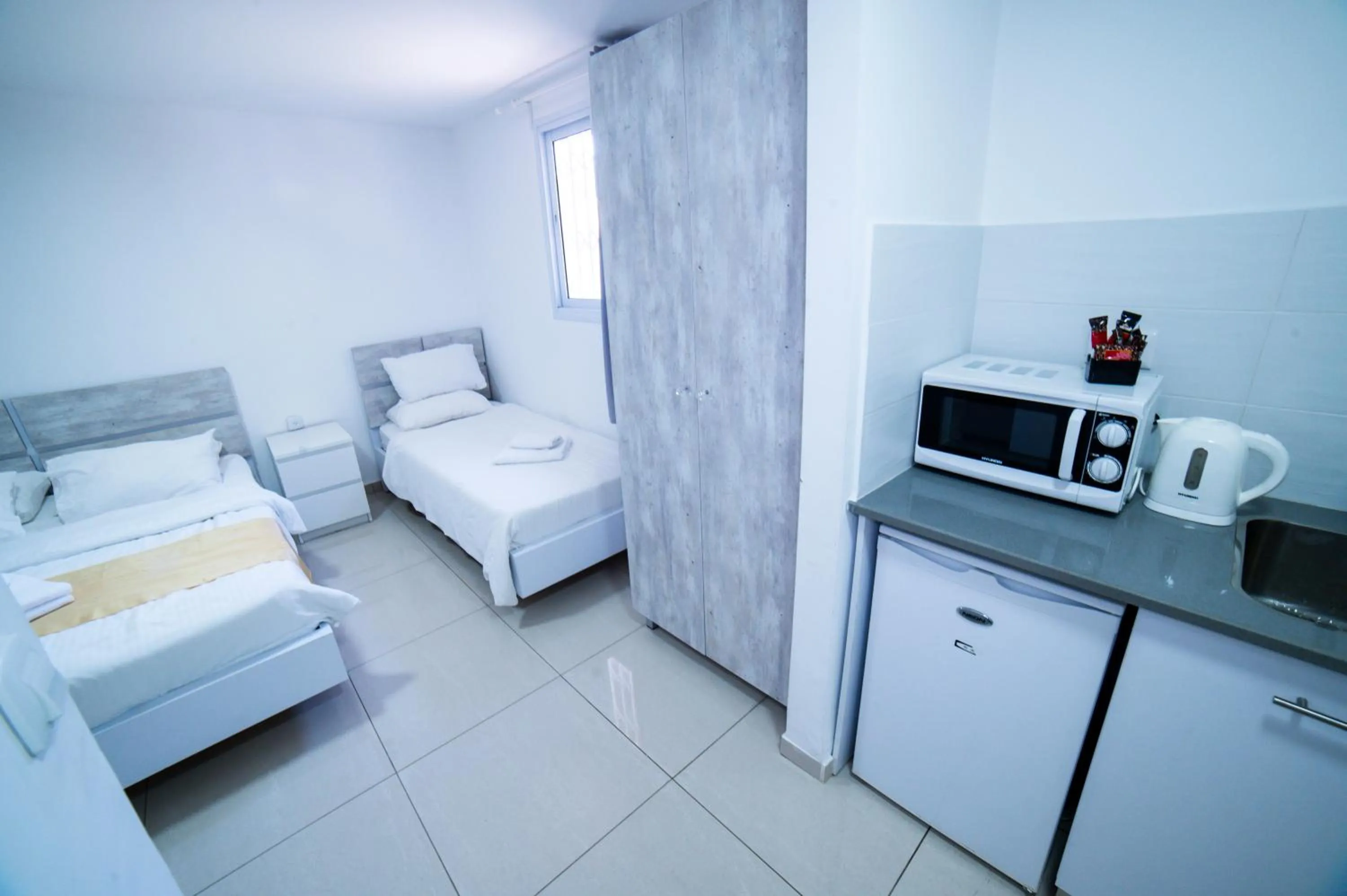 Bed in Agamim Hotel Ashkelon