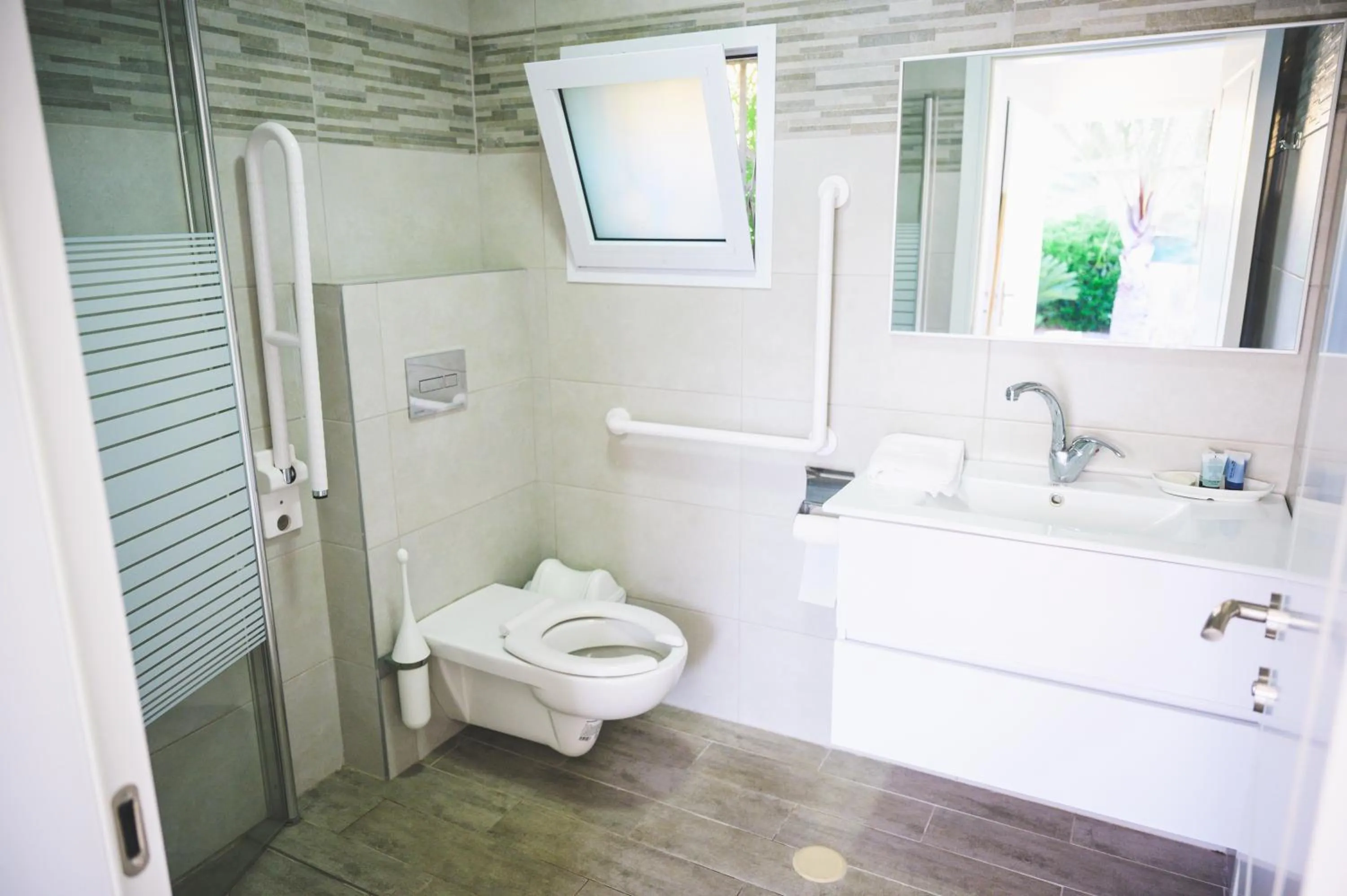Bathroom in Agamim Hotel Ashkelon