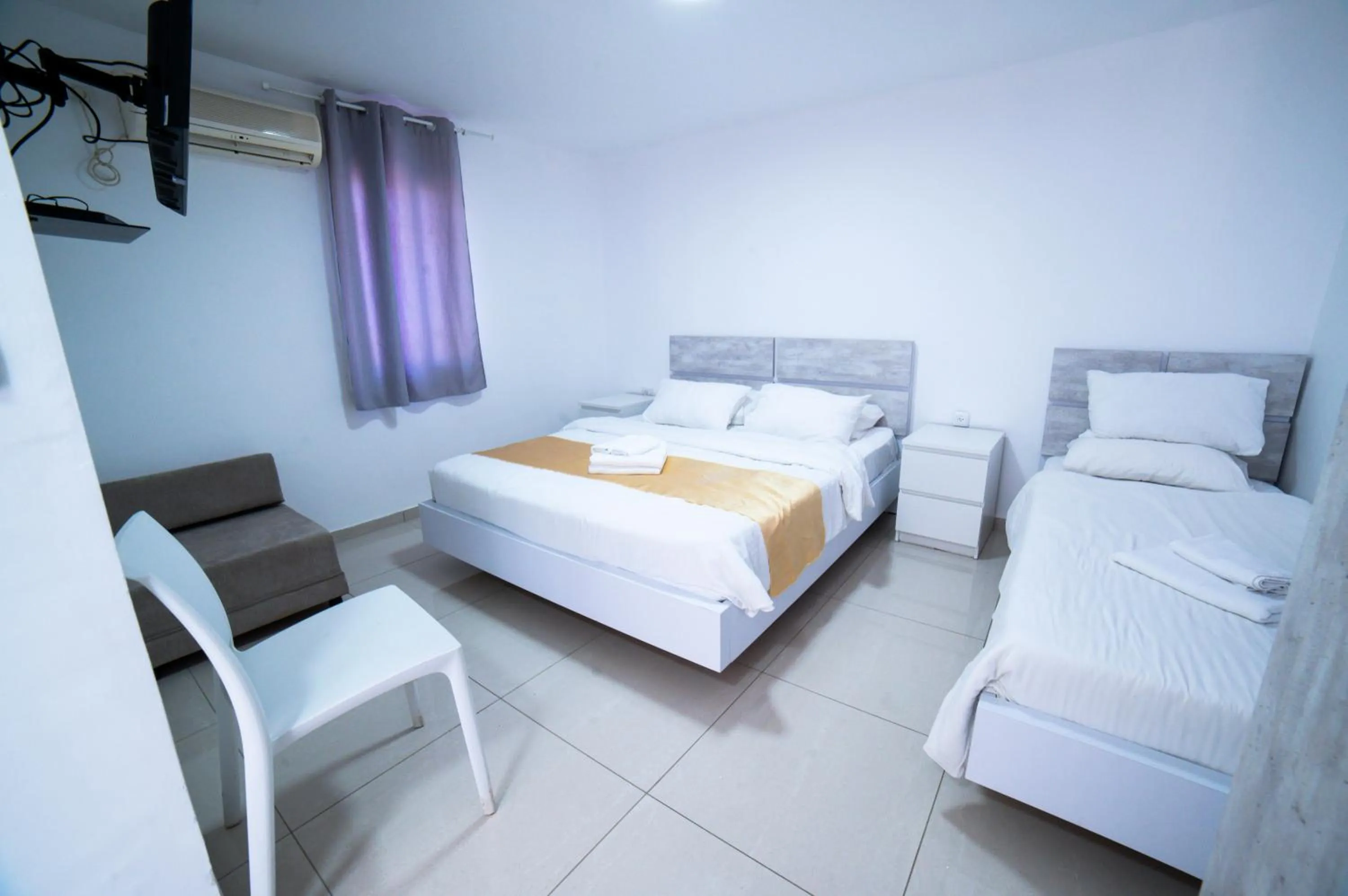 Bed in Agamim Hotel Ashkelon