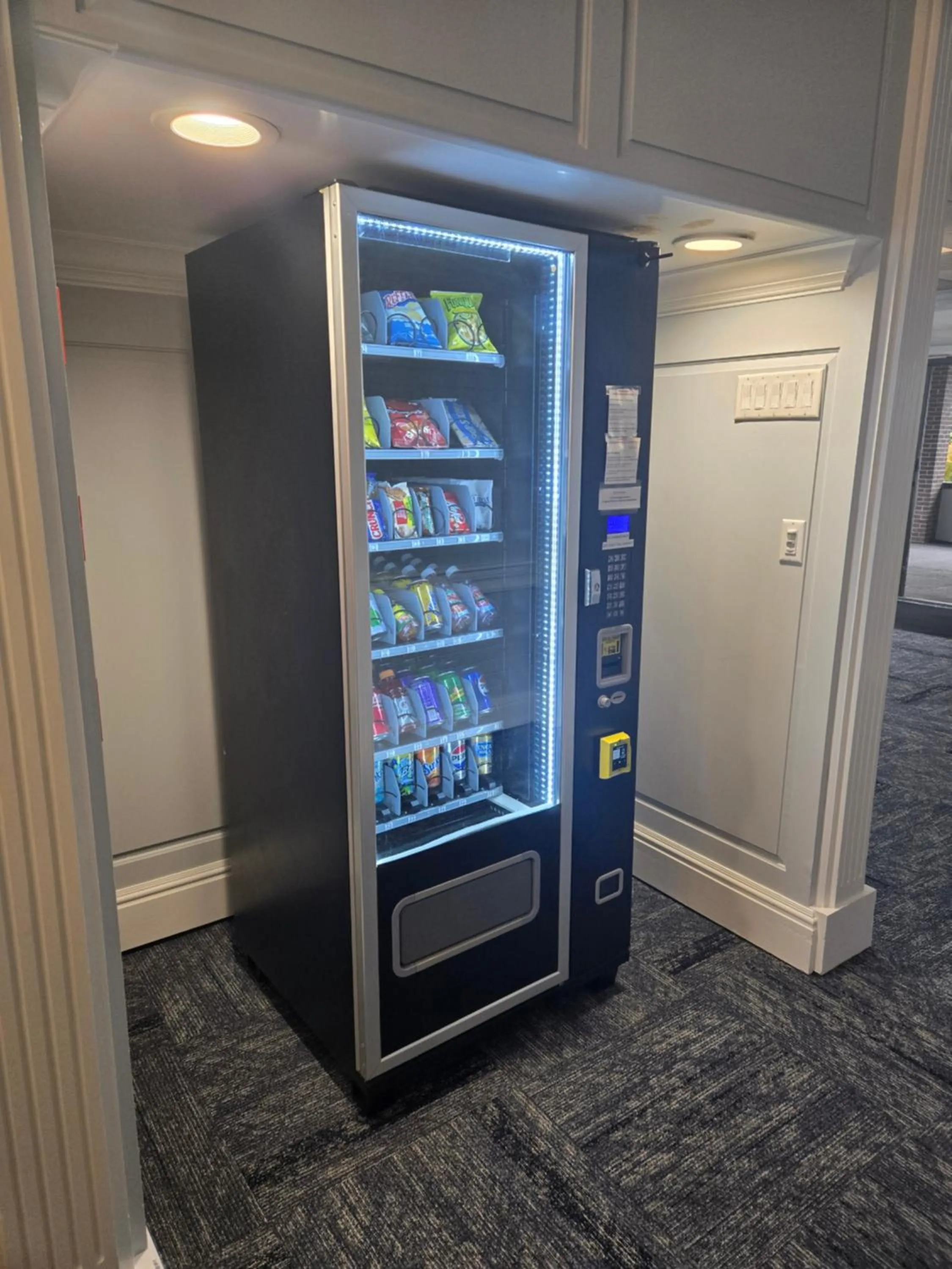 vending machine in Amsterdam Hotel