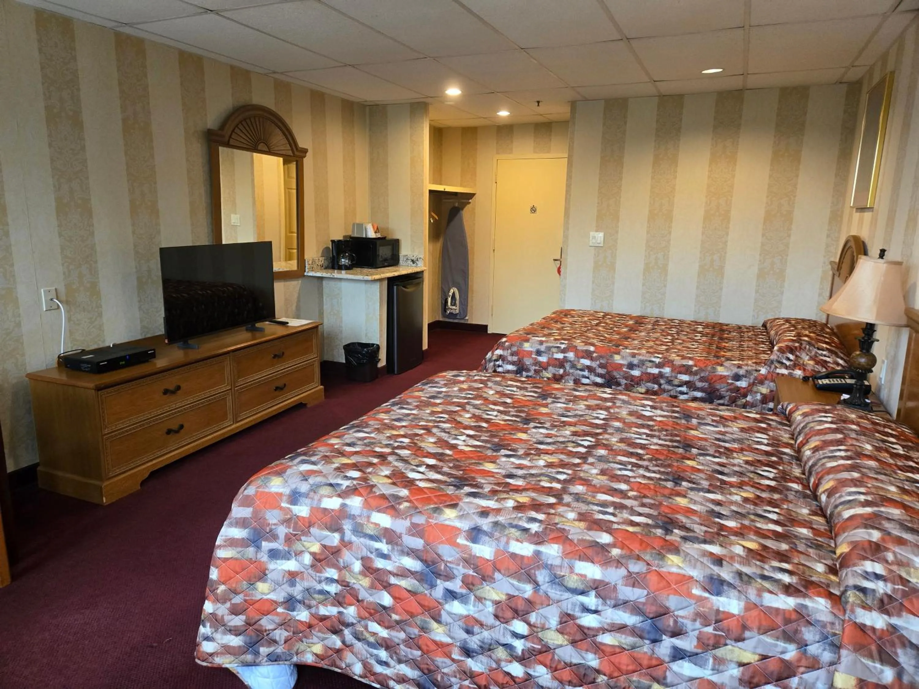 Bed in Amsterdam Hotel