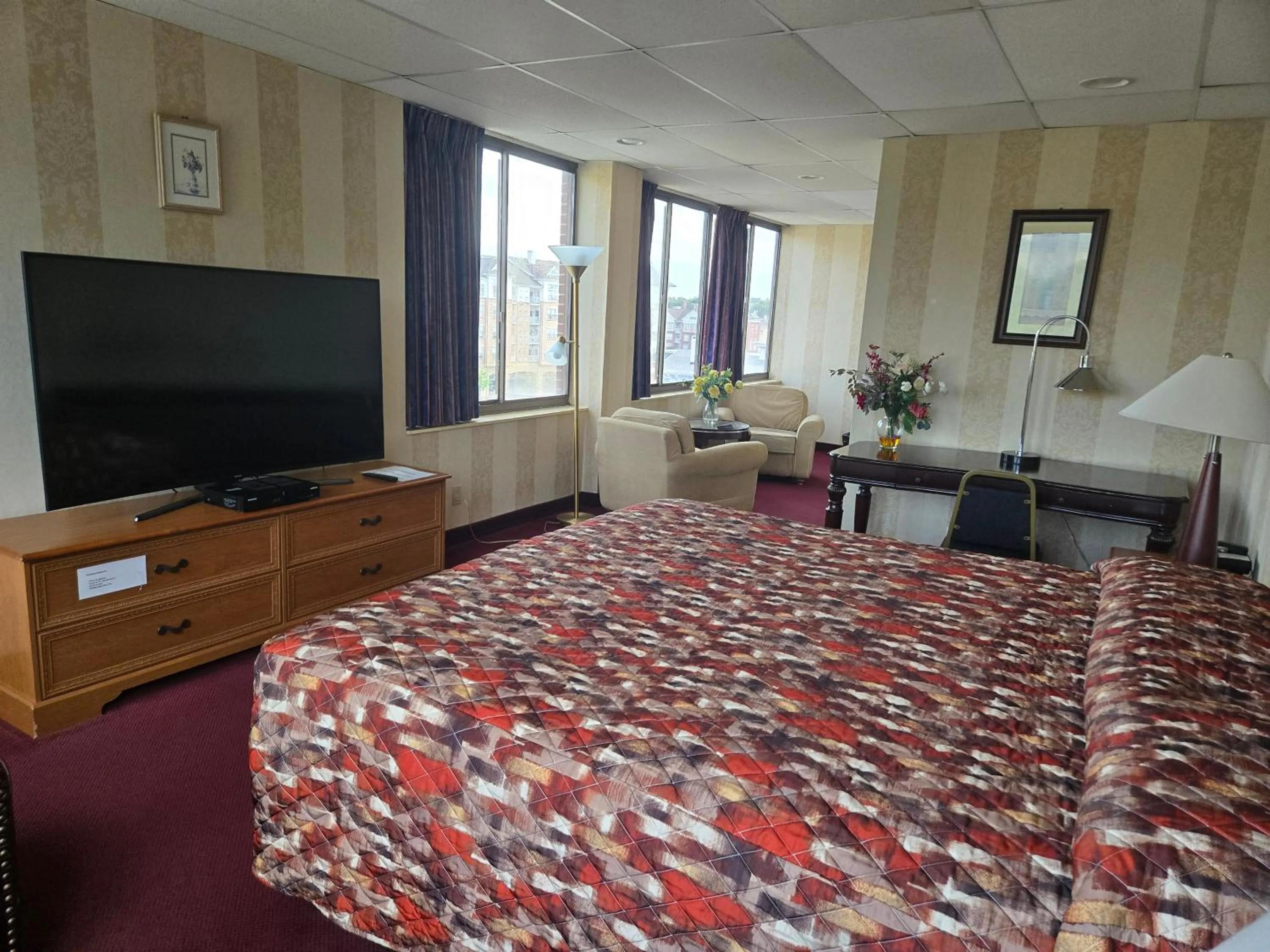 Bed in Amsterdam Hotel