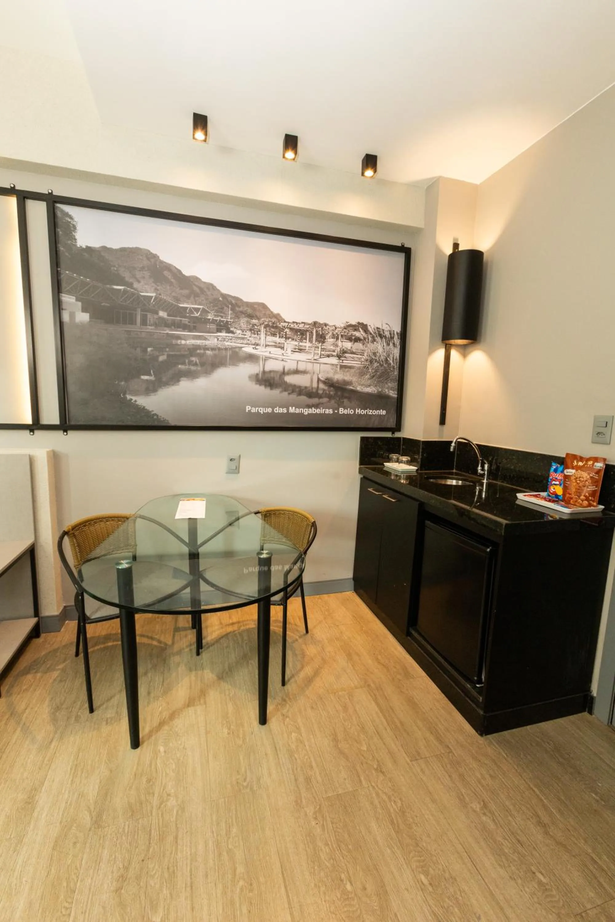 Living room in Royal Golden Hotel - Savassi