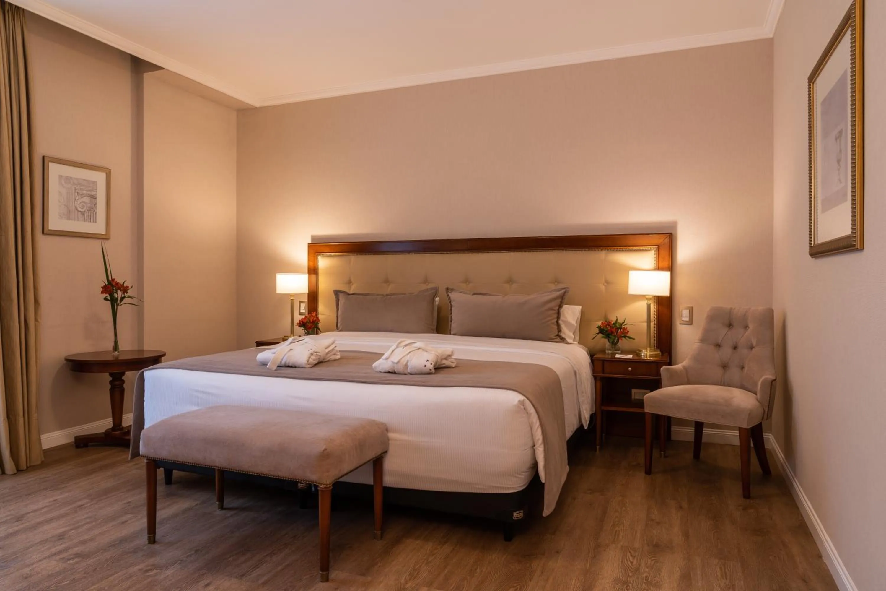 Bed in Hotel Intersur Recoleta