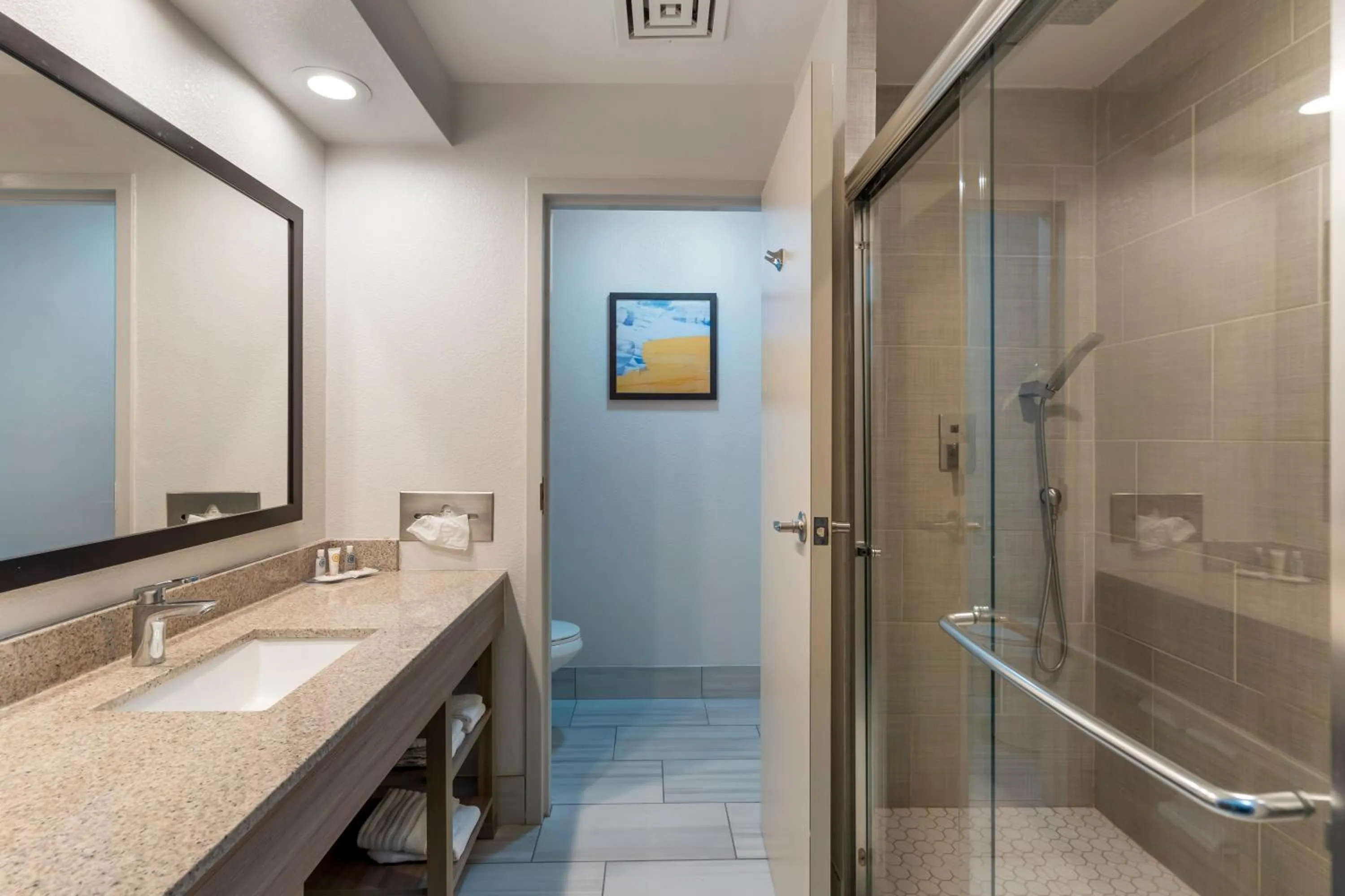 Shower in Comfort Inn & Suites Mundelein-Vernon Hills