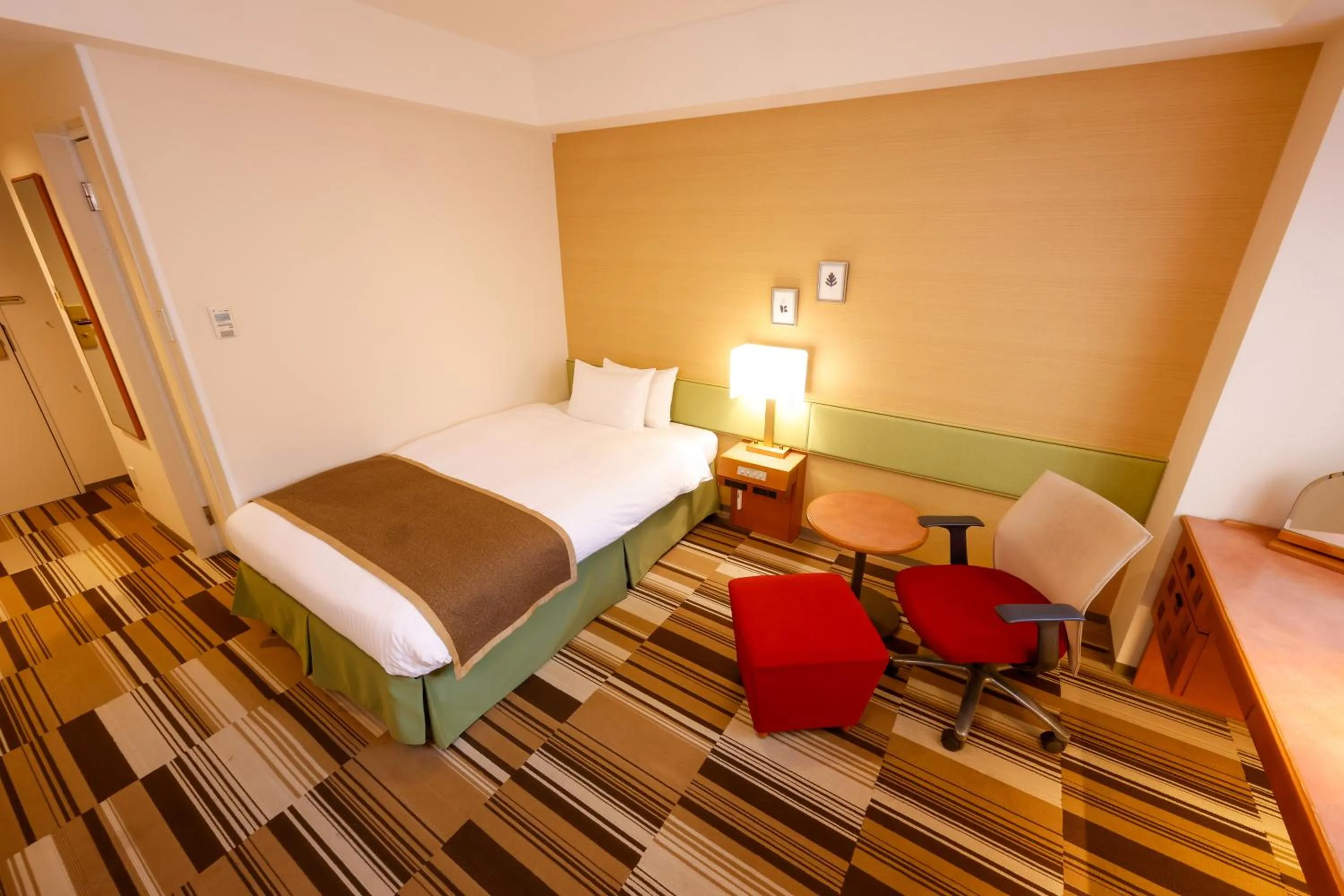 Bed in Hotel the Lutheran