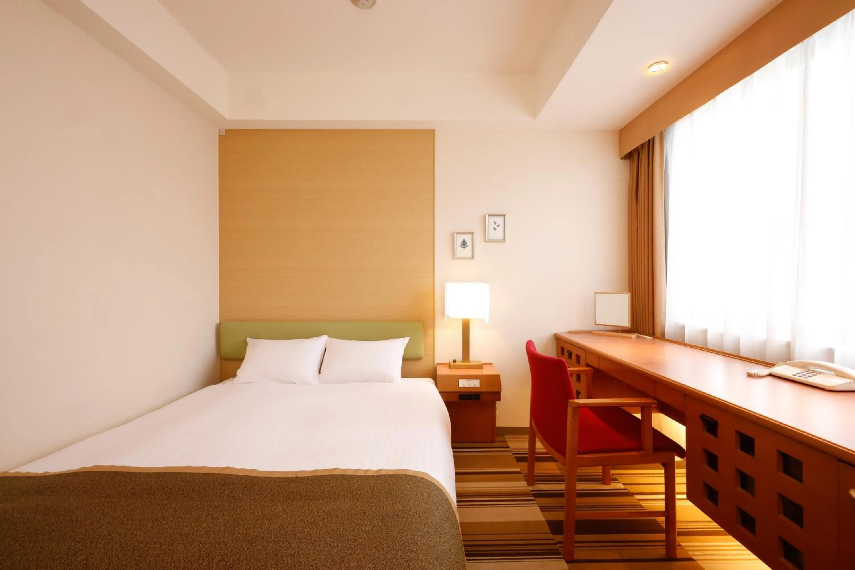 Bed in Hotel the Lutheran