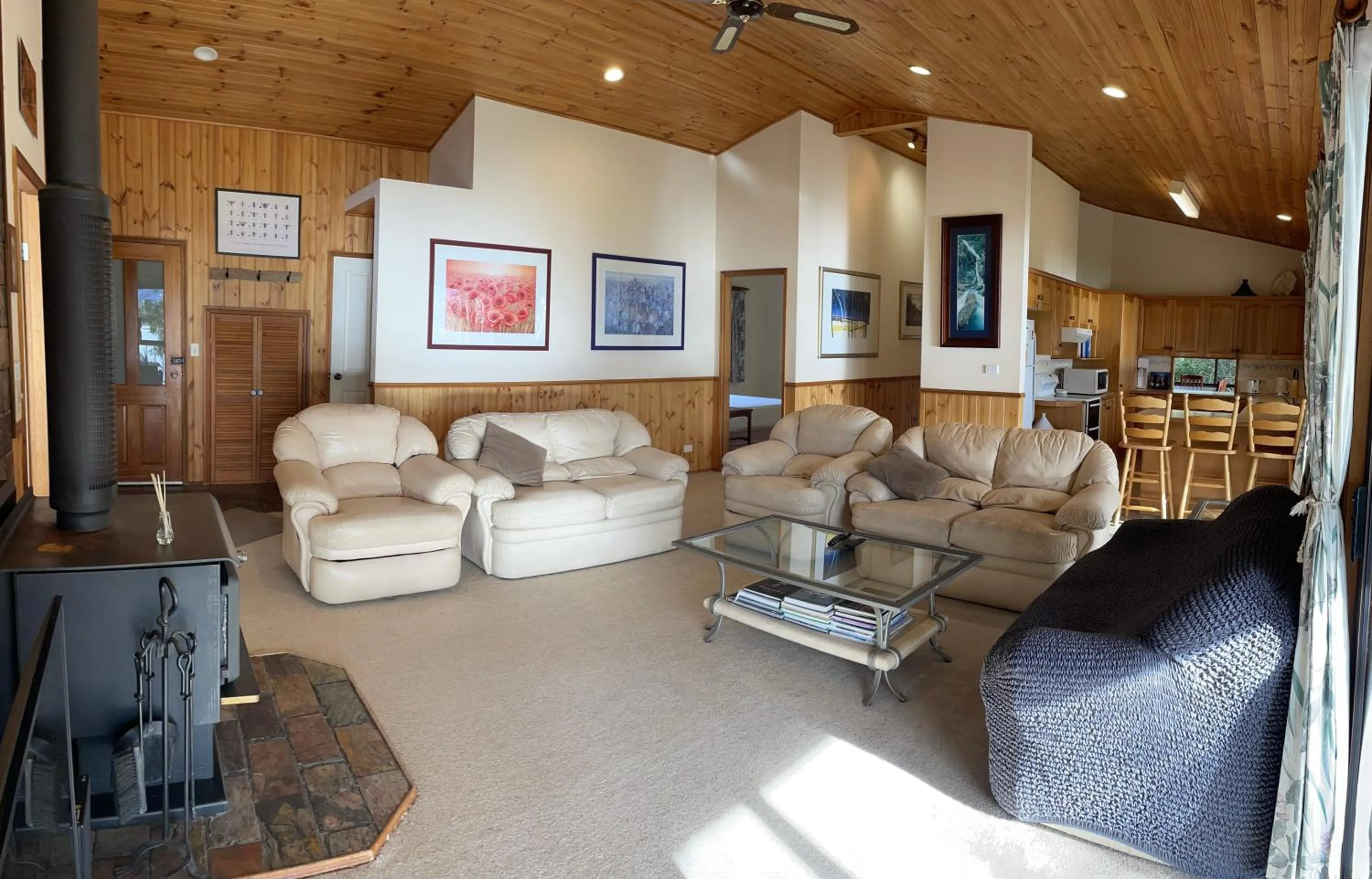 Living room in Snowy Wilderness