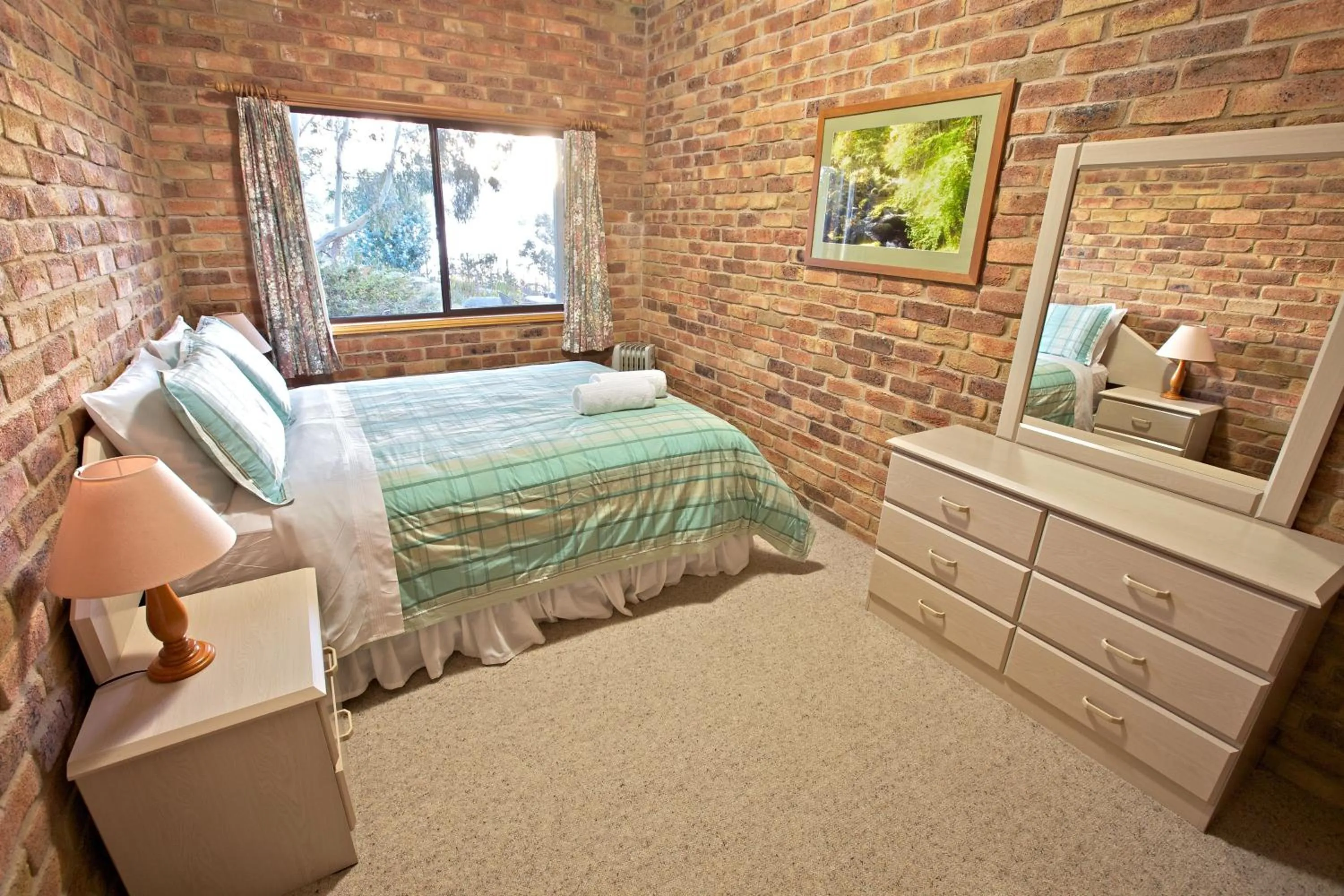 Bed in Snowy Wilderness