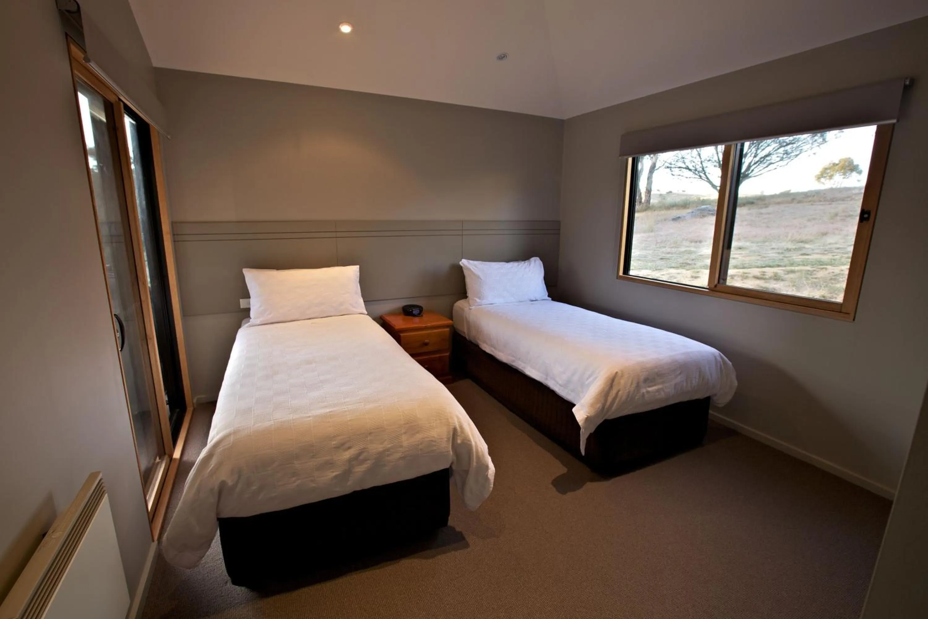 Bed in Snowy Wilderness