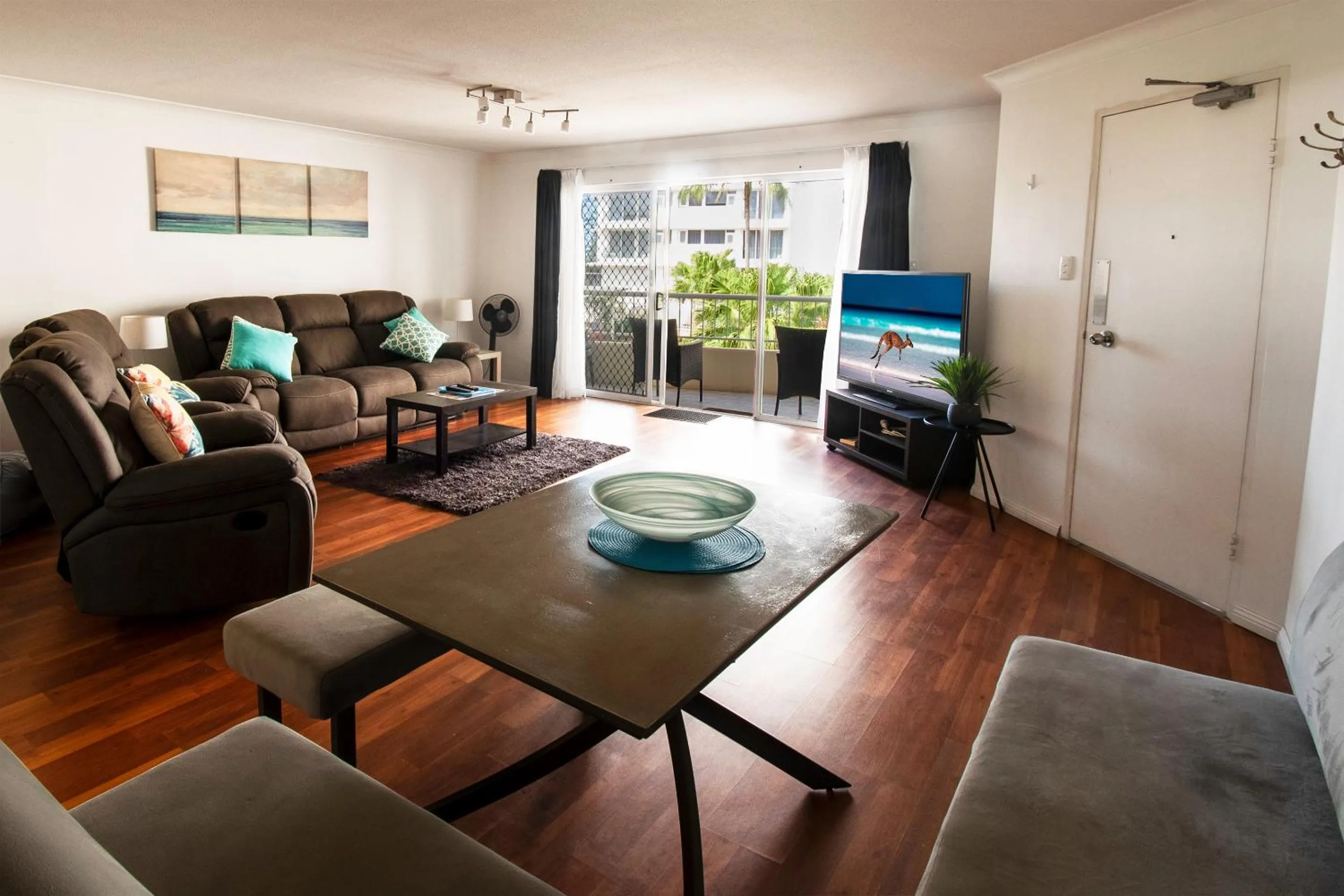 Living room in Key Largo Holiday Apartments
