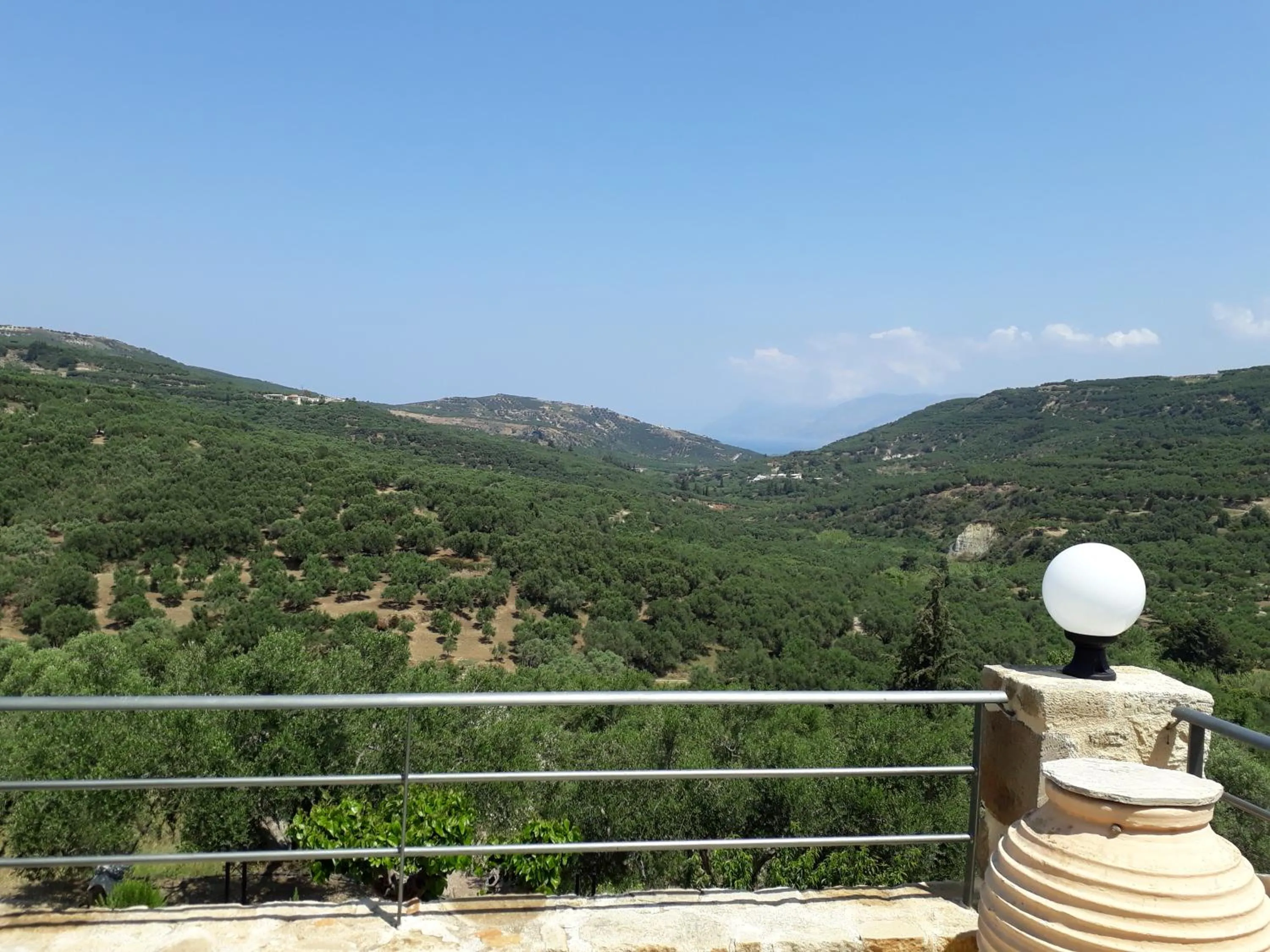 Balcony/Terrace in Traditional House Koukounara