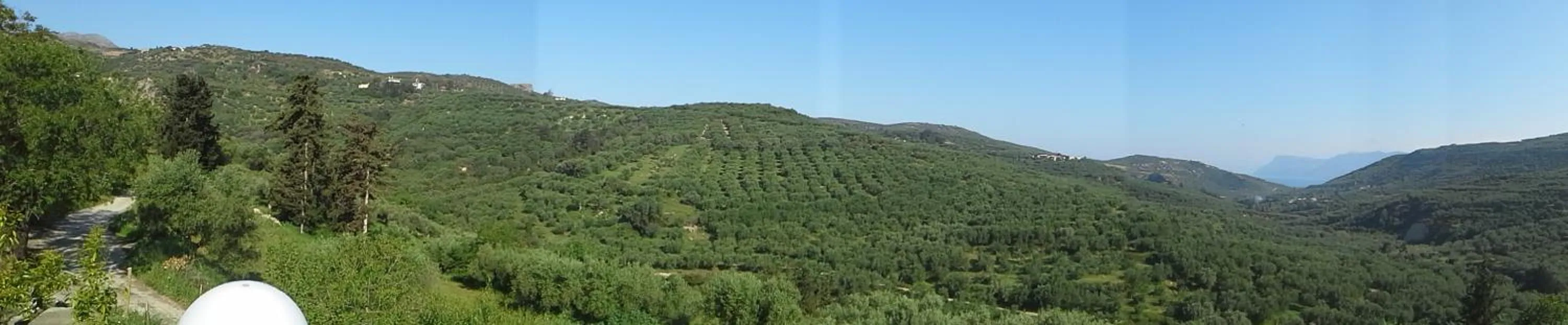 Natural landscape in Traditional House Koukounara