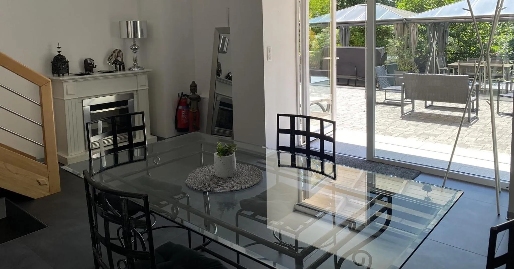 Dining area in Les Rives des Habsbourg