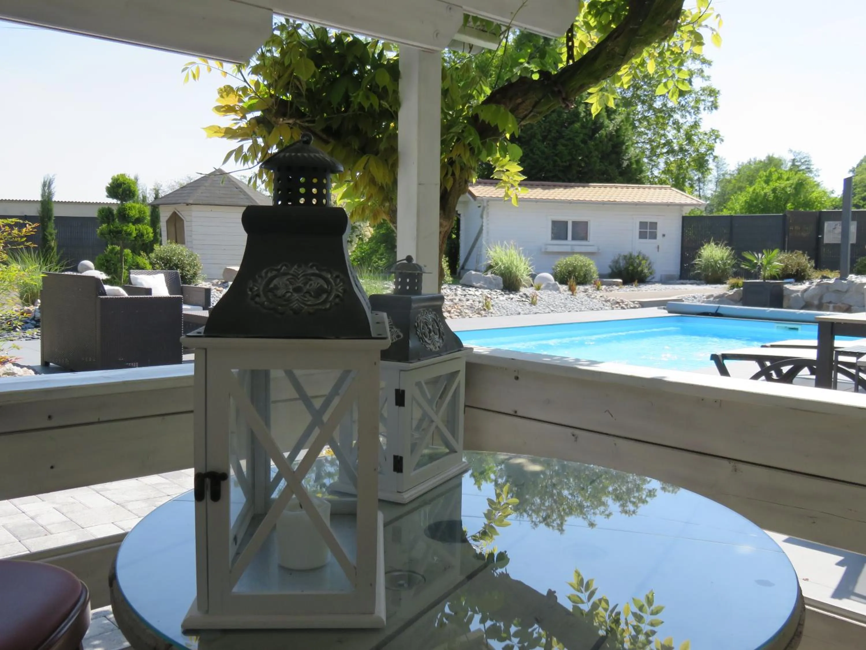 Swimming pool in Les Rives des Habsbourg