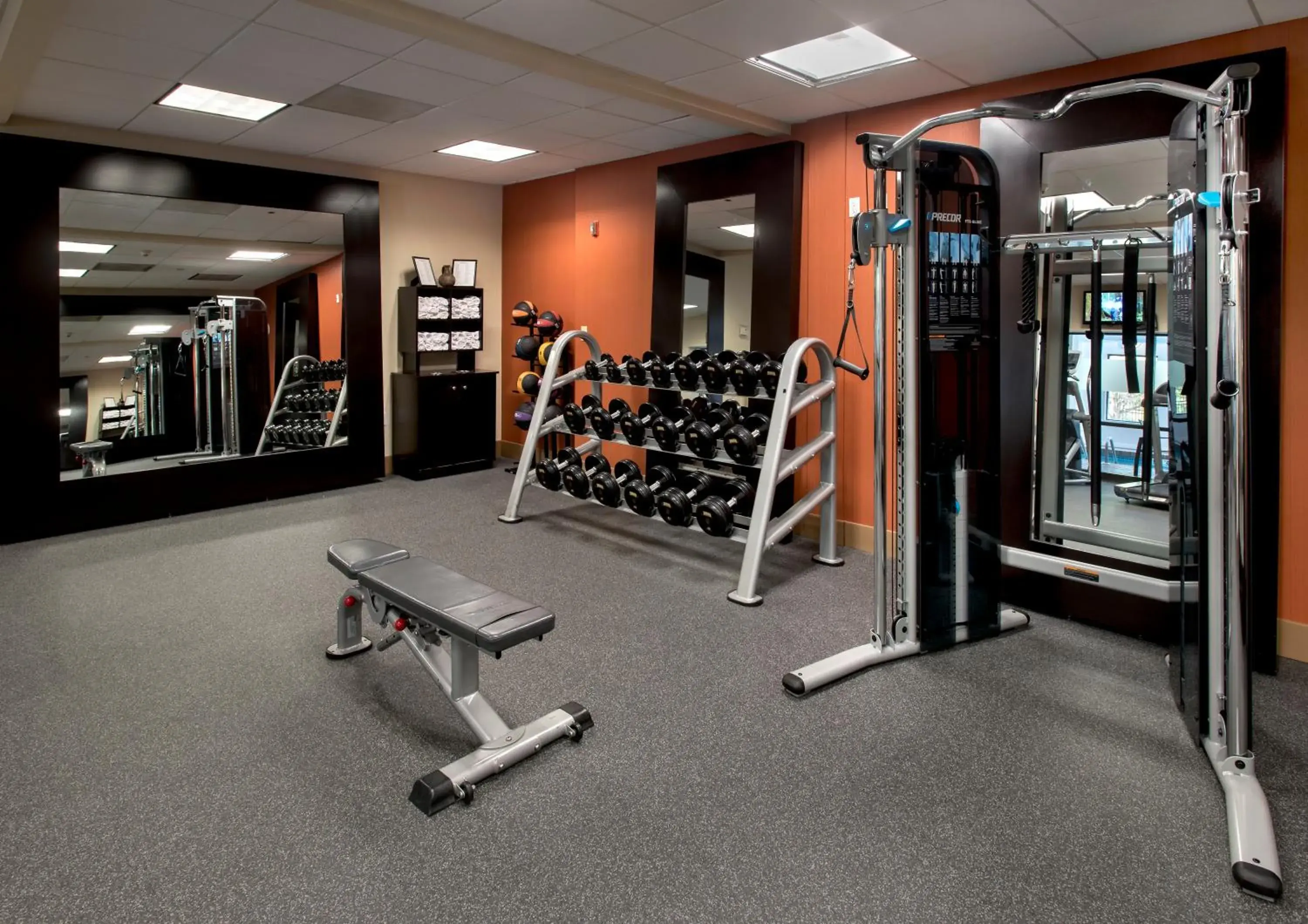 Fitness centre/facilities in Hampton Inn Boston Logan Airport Fitness centre/facilities in Hampton Inn Boston Logan Airport