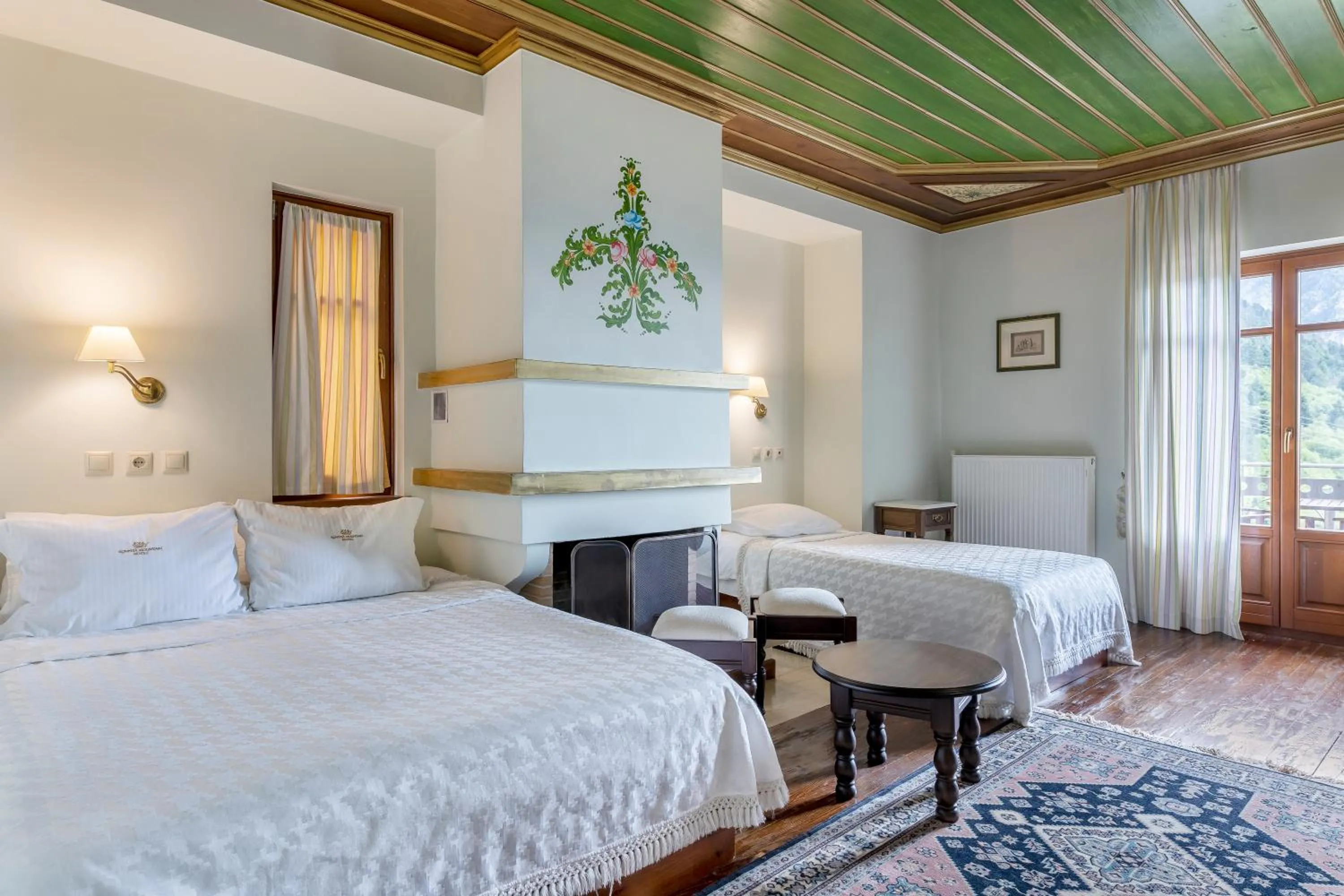 Bedroom, Bed in Konitsa Mountain Hotel