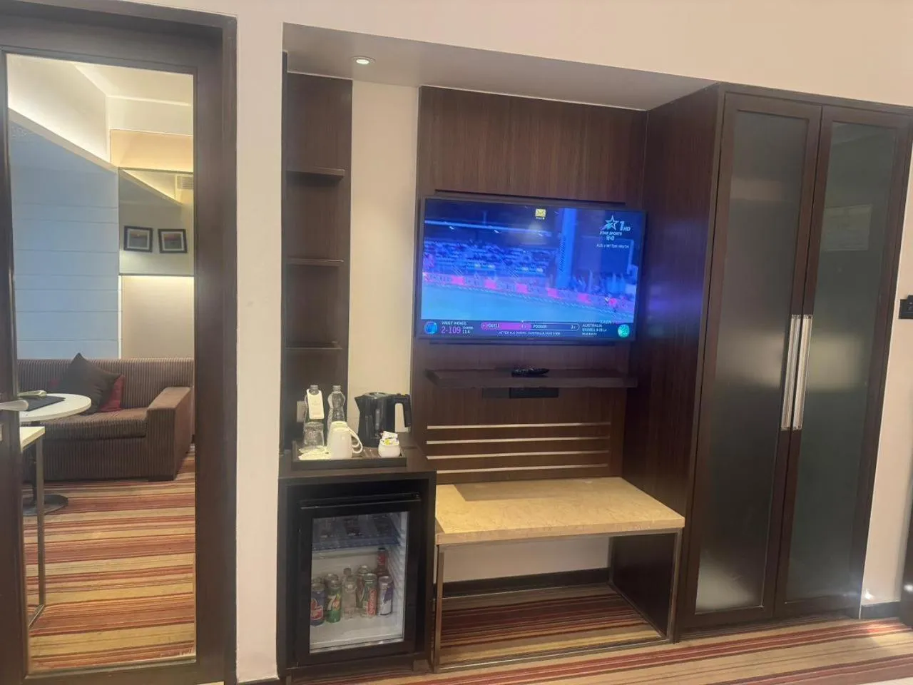 TV and multimedia in The Sahil Hotel