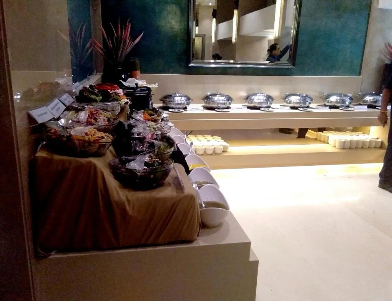 Buffet breakfast in The Sahil Hotel