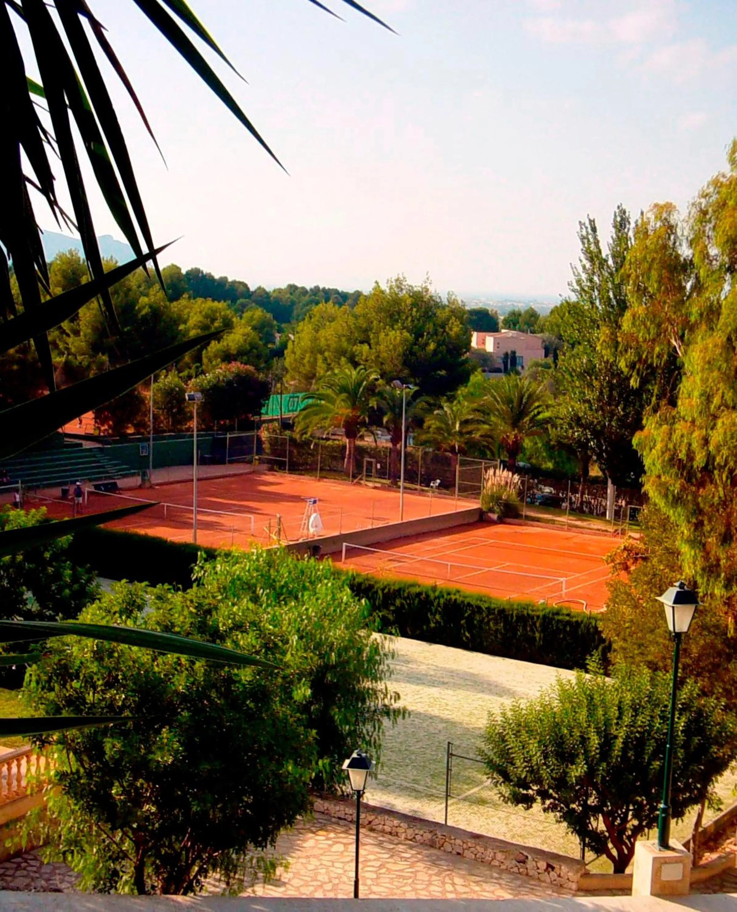 Tennis court in Buganvilla