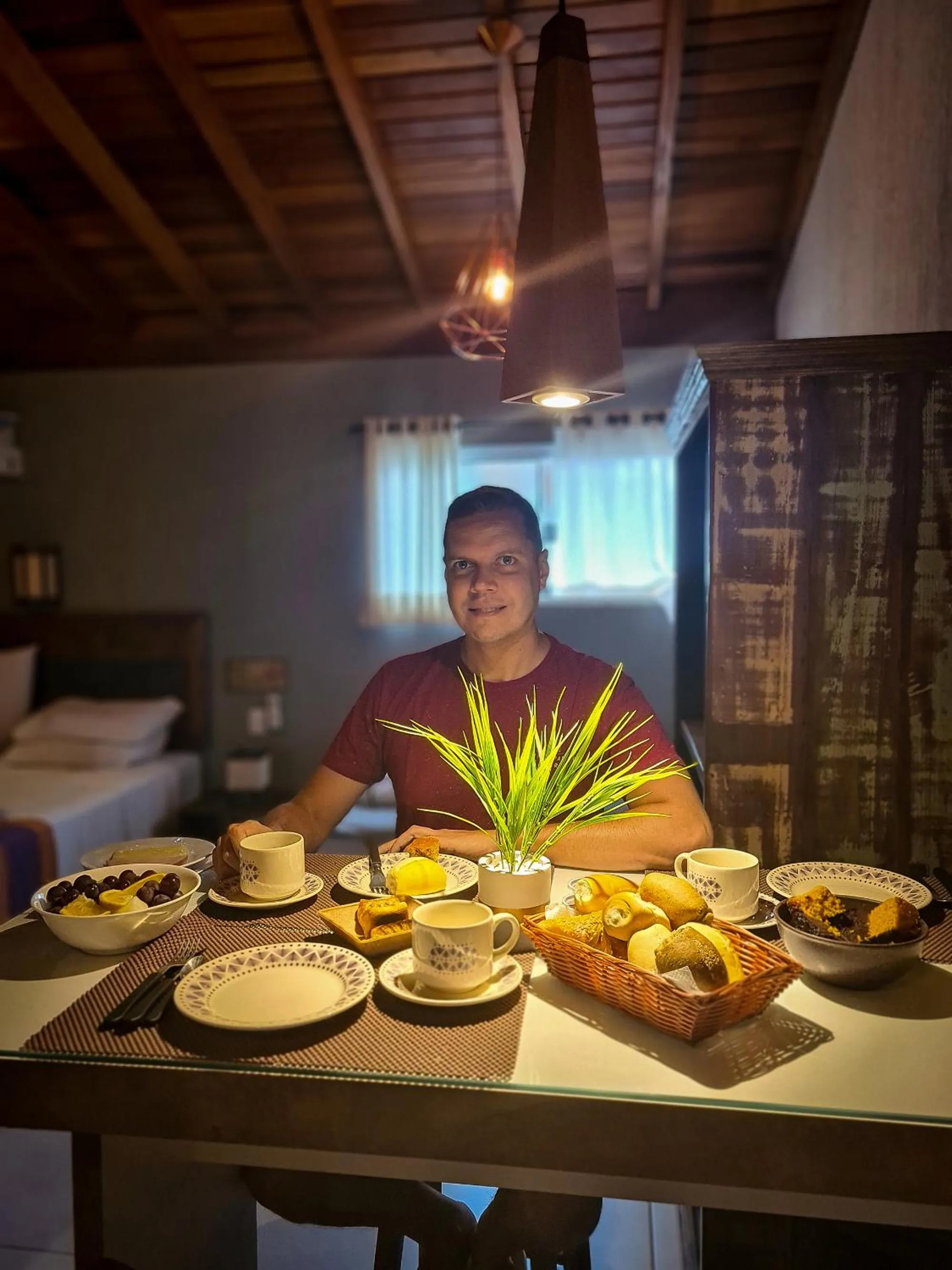 Breakfast in Pousada Rosa Karioka - Praia do Rosa