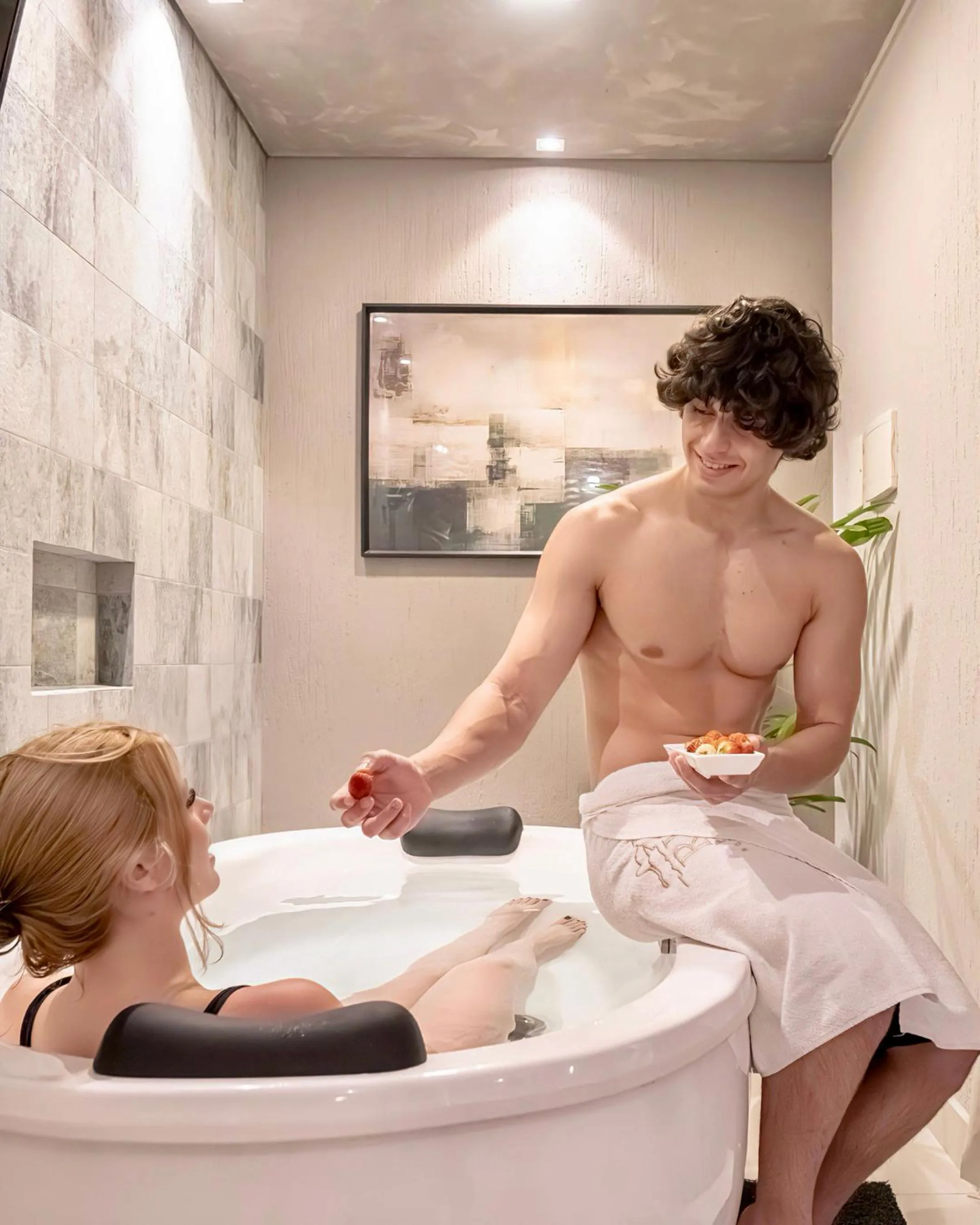 People in Pousada Rosa Karioka - Praia do Rosa