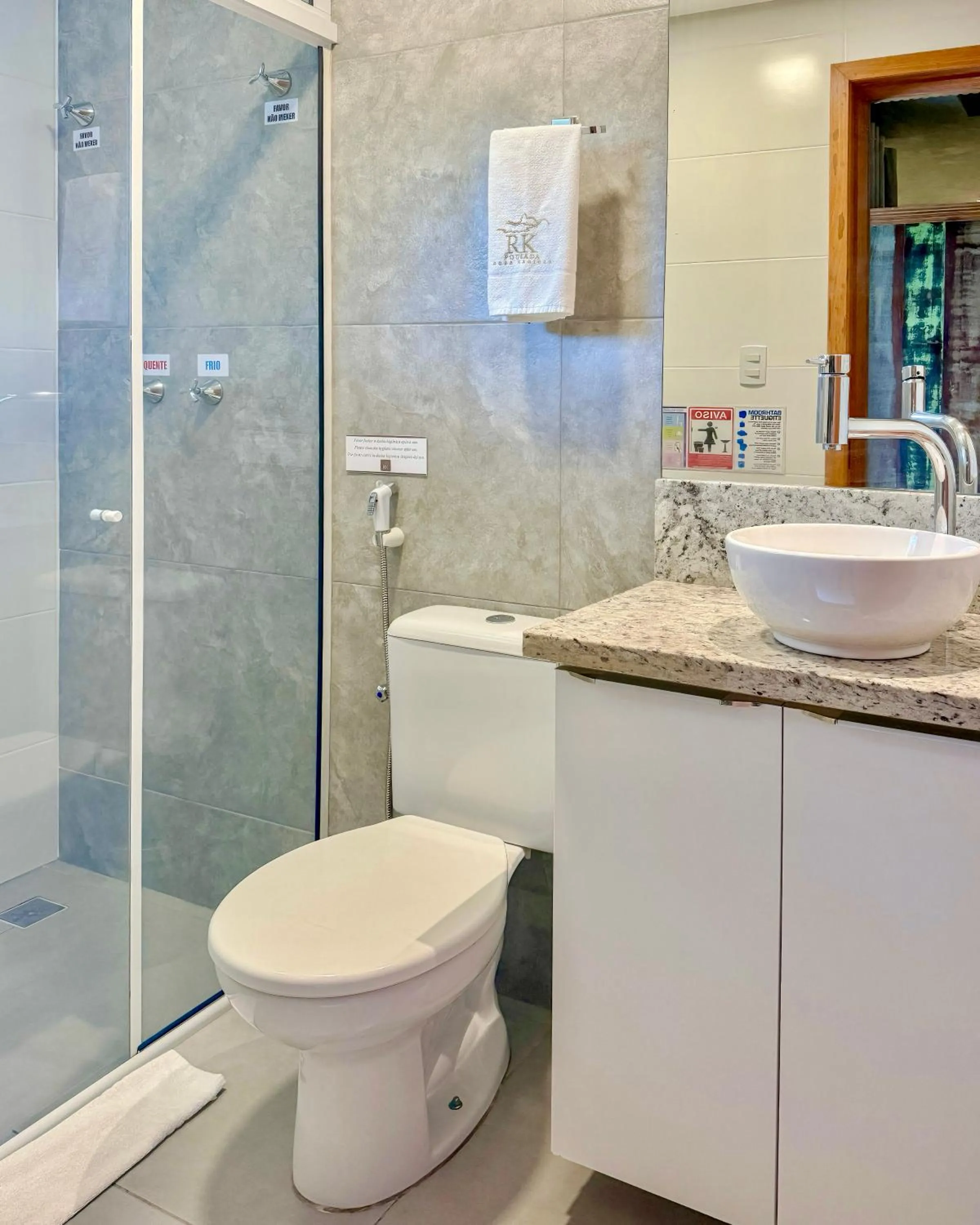 Bathroom in Pousada Rosa Karioka - Praia do Rosa