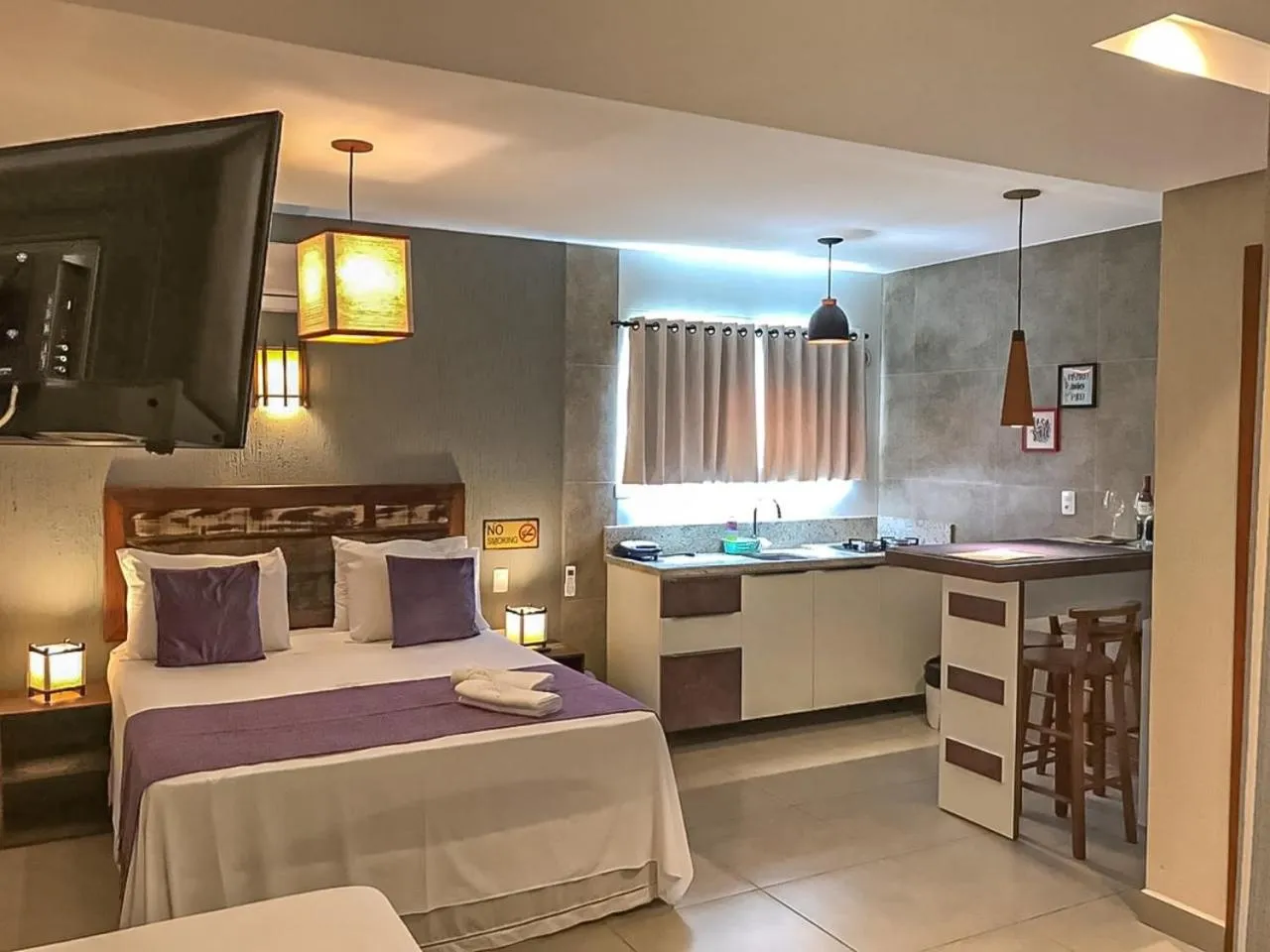 Bed in Pousada Rosa Karioka - Praia do Rosa