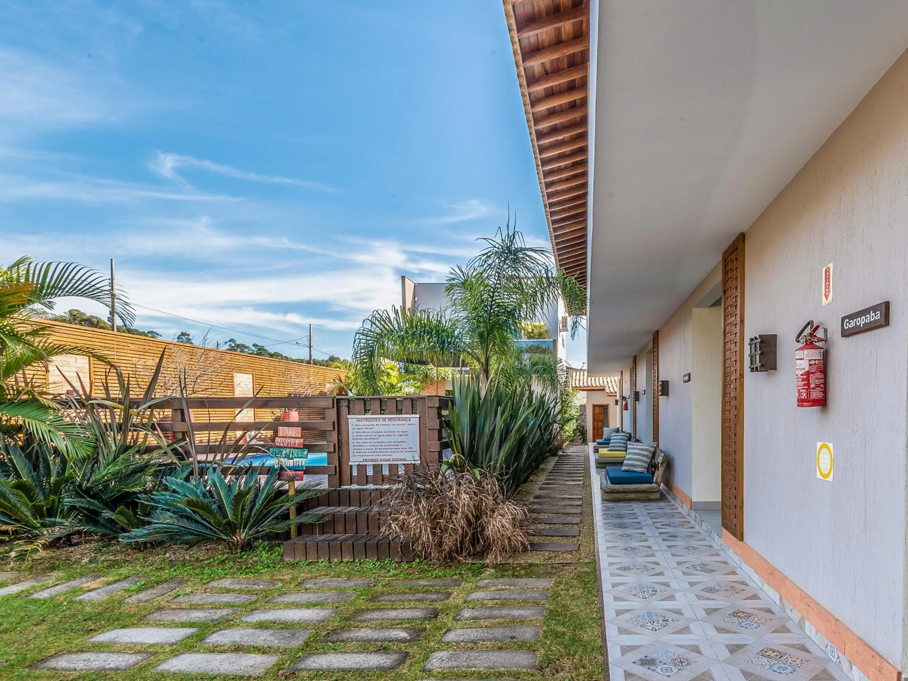 Property building in Pousada Rosa Karioka - Praia do Rosa