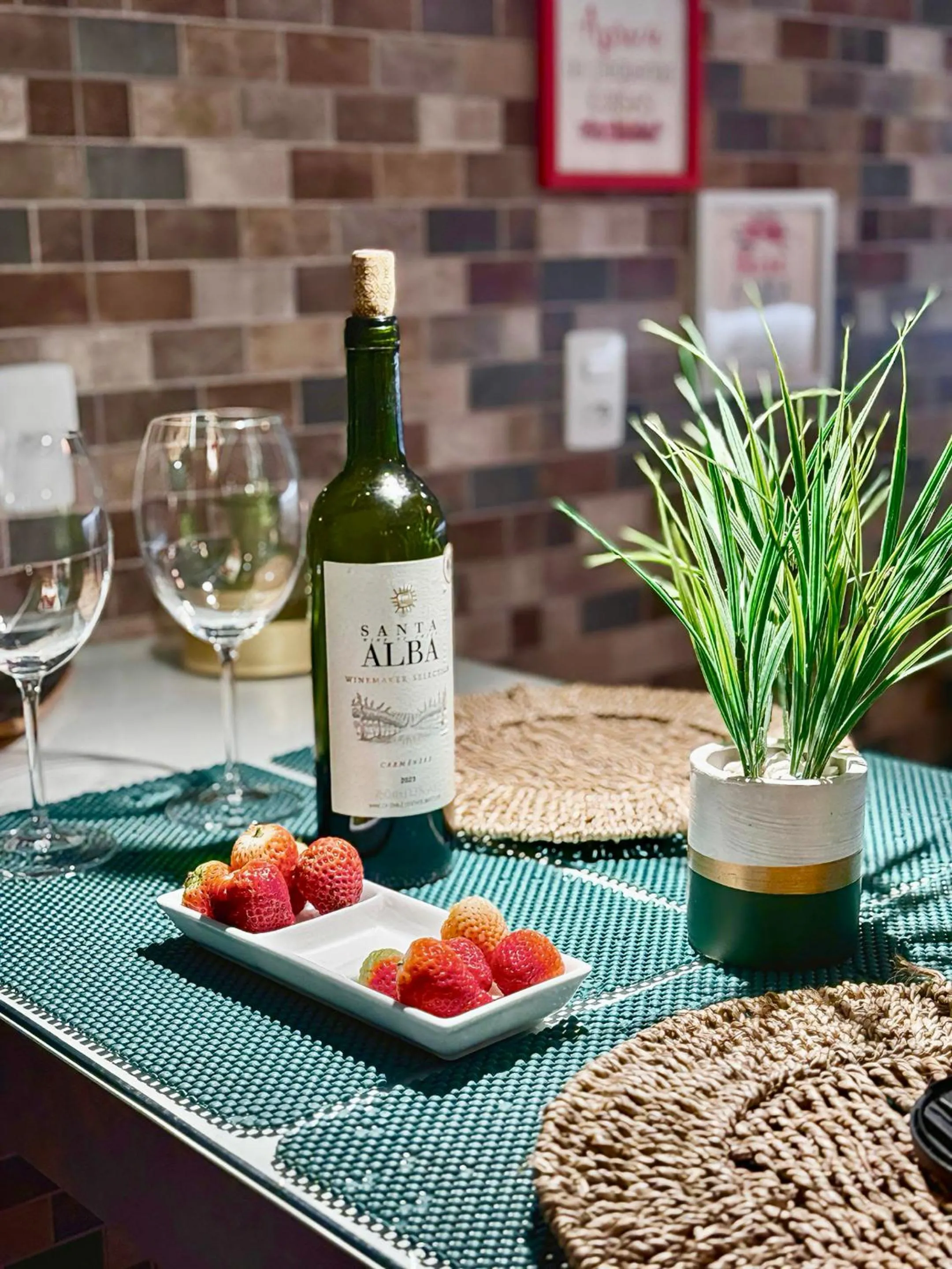 Decorative detail in Pousada Rosa Karioka - Praia do Rosa