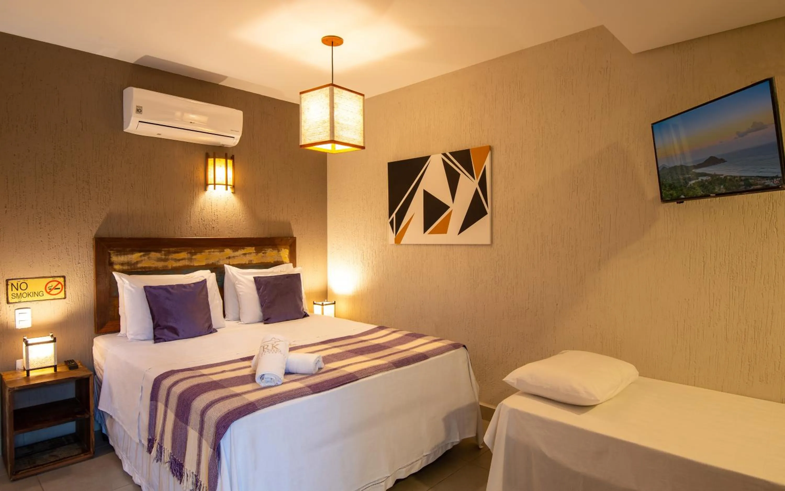 Bedroom, Bed in Pousada Rosa Karioka - Praia do Rosa