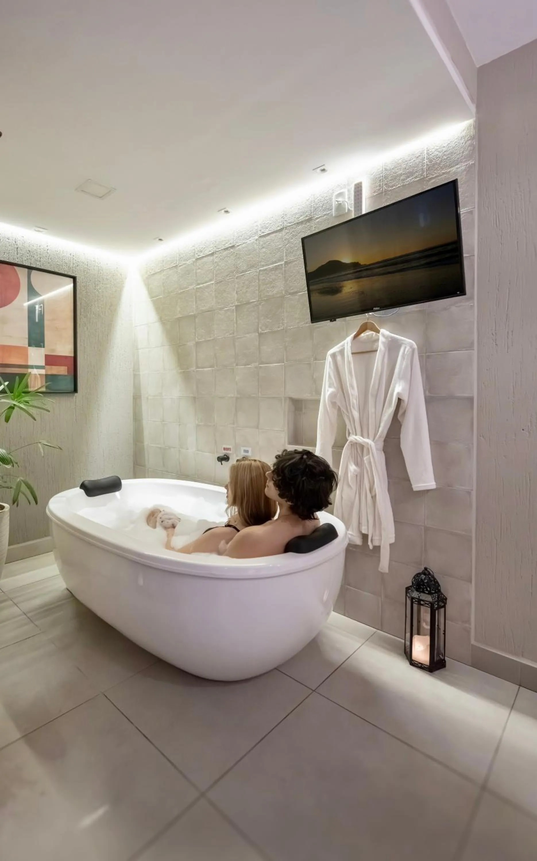 Bath in Pousada Rosa Karioka - Praia do Rosa