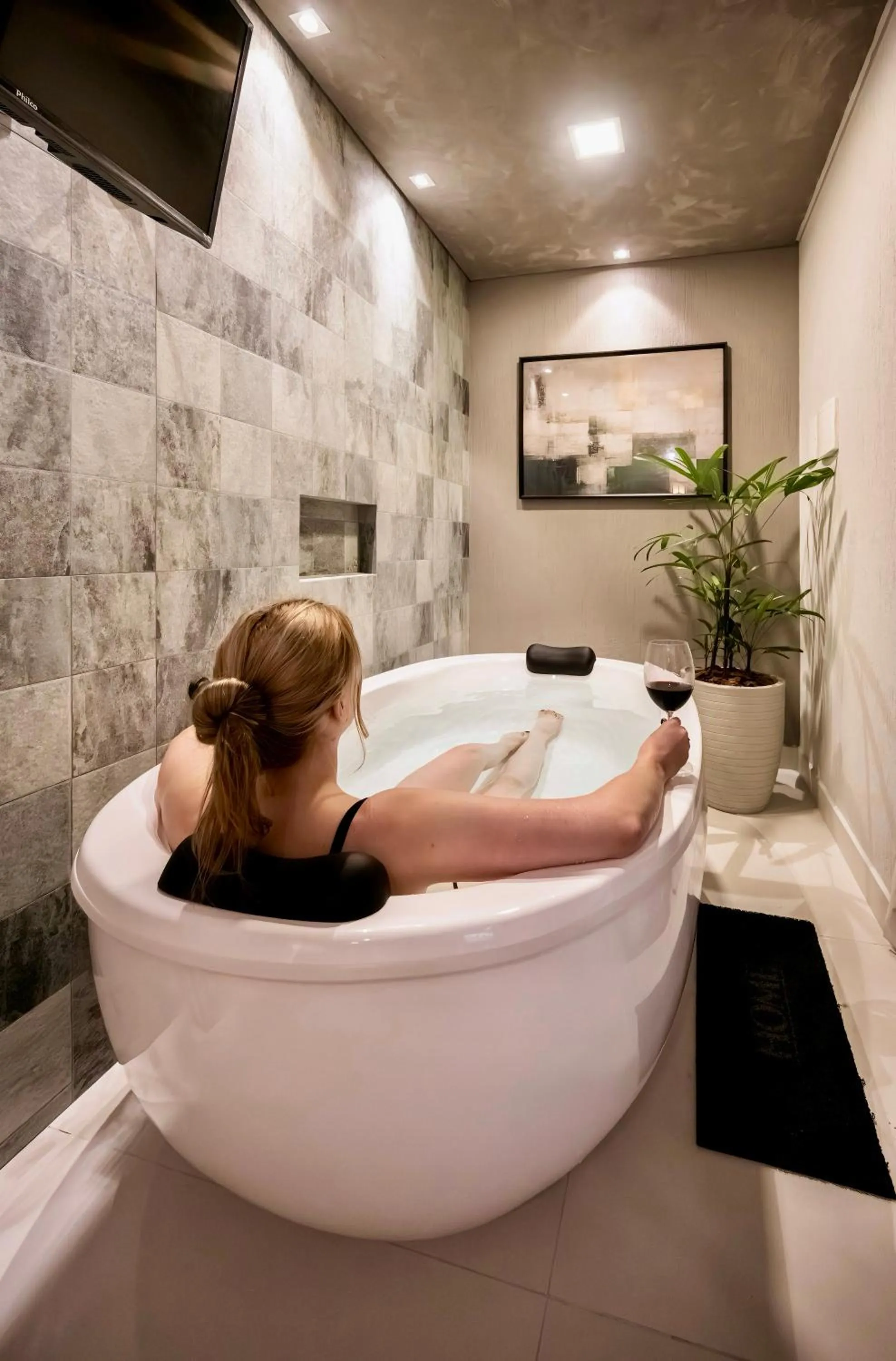 Bath in Pousada Rosa Karioka - Praia do Rosa