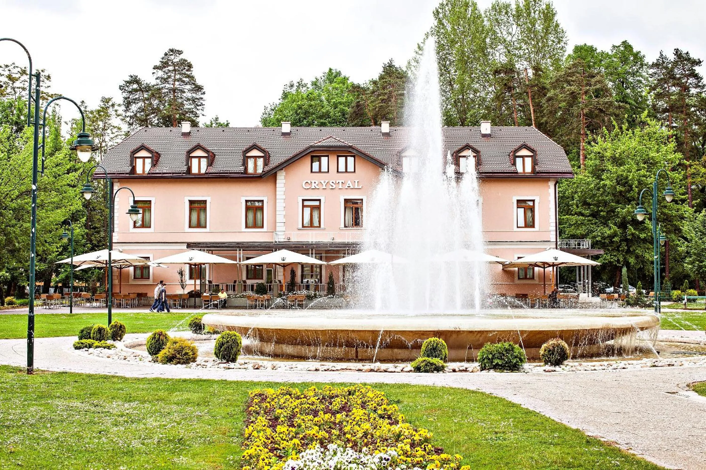 Facade/entrance in Hotel Crystal