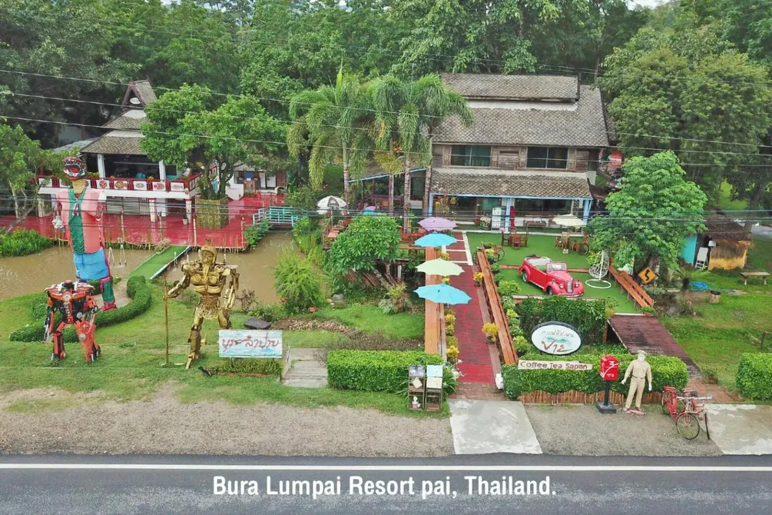 Bird's eye view in Bura Lumpai Resort Bird's eye view in Bura Lumpai Resort