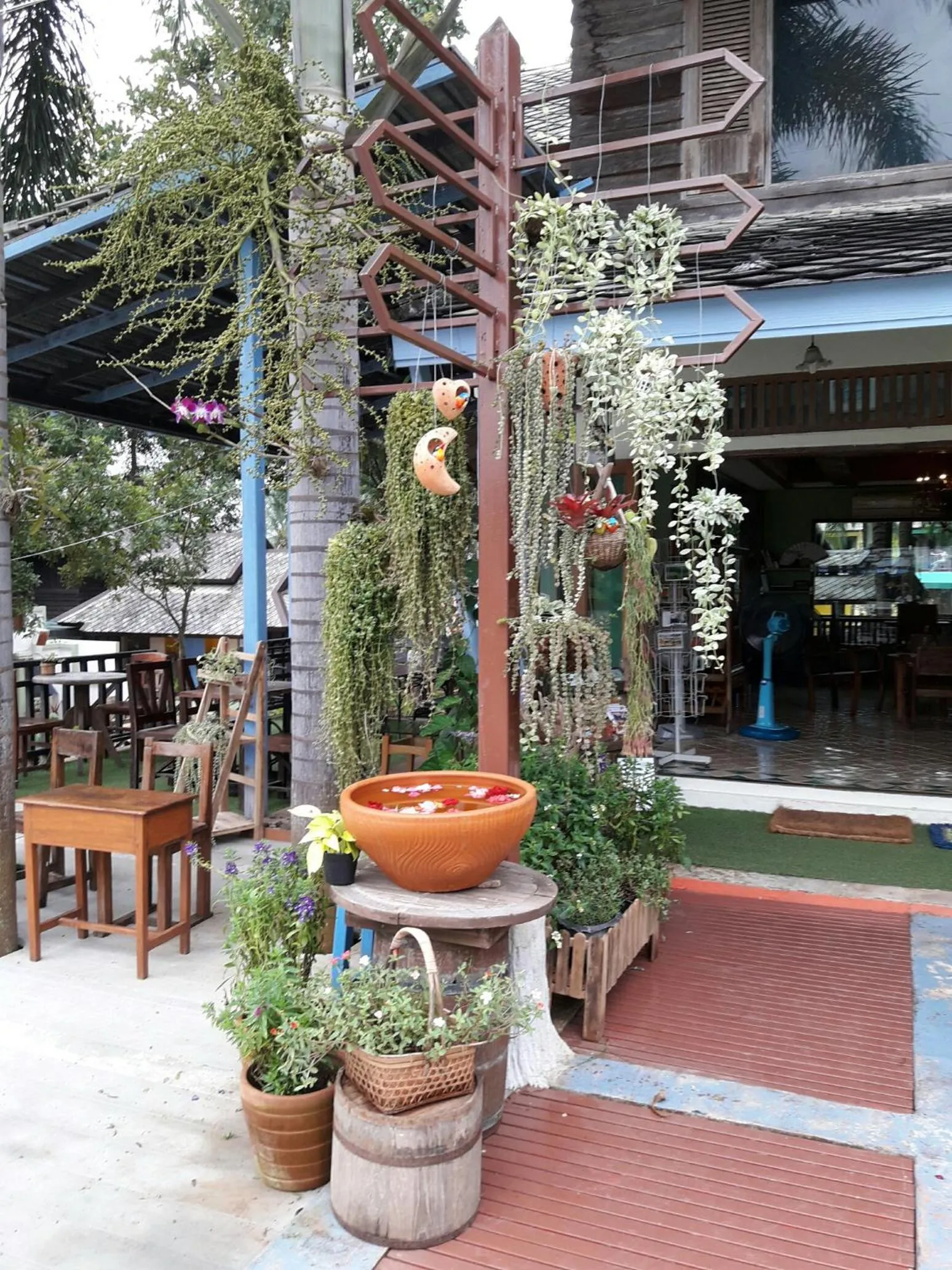 Patio in Bura Lumpai Resort