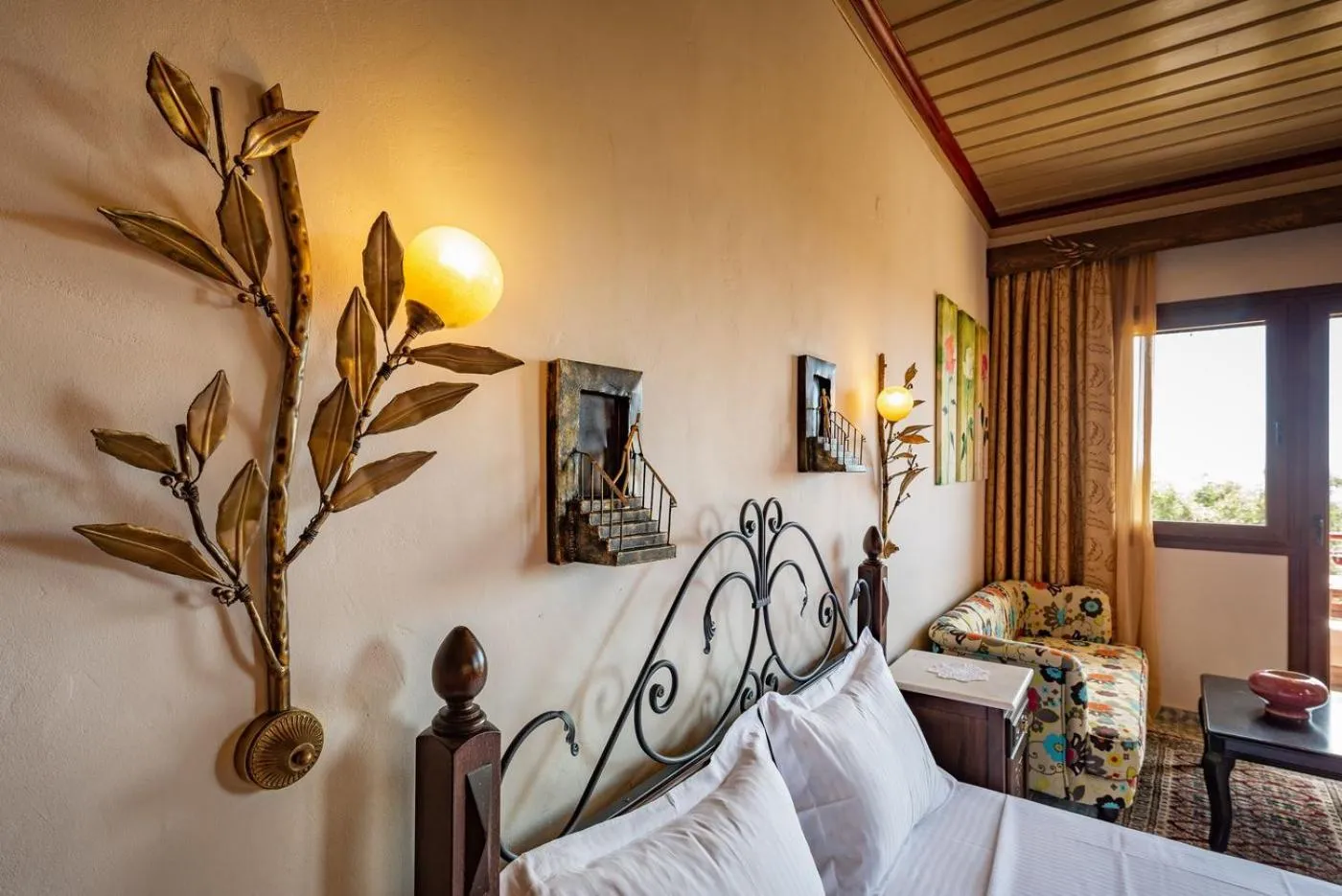 Bed in Panorama Exclusive Suites