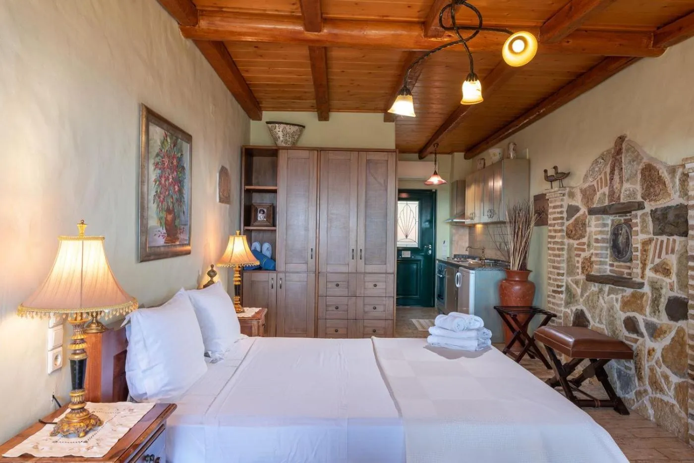 Bed in Panorama Exclusive Suites