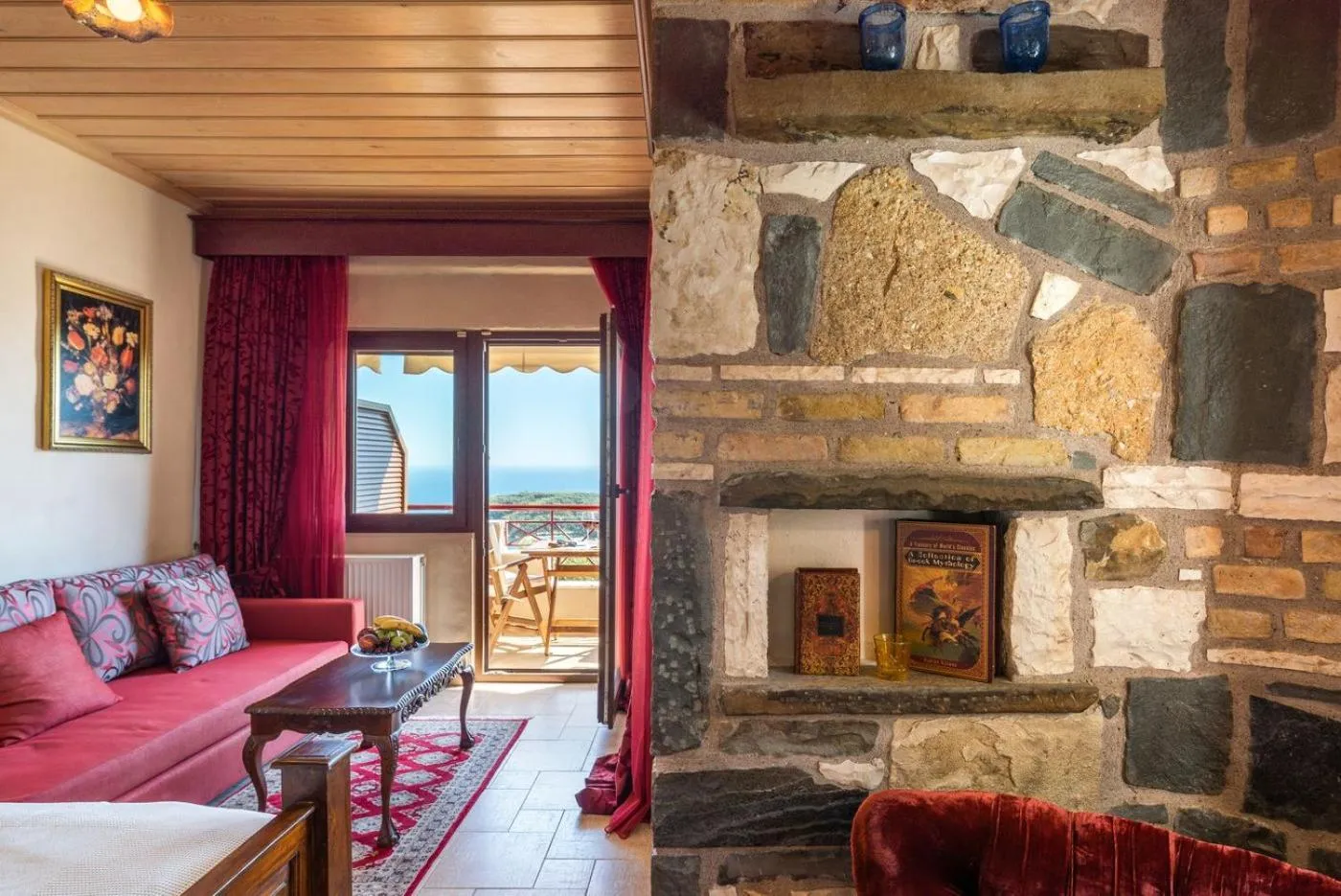 Living room in Panorama Exclusive Suites